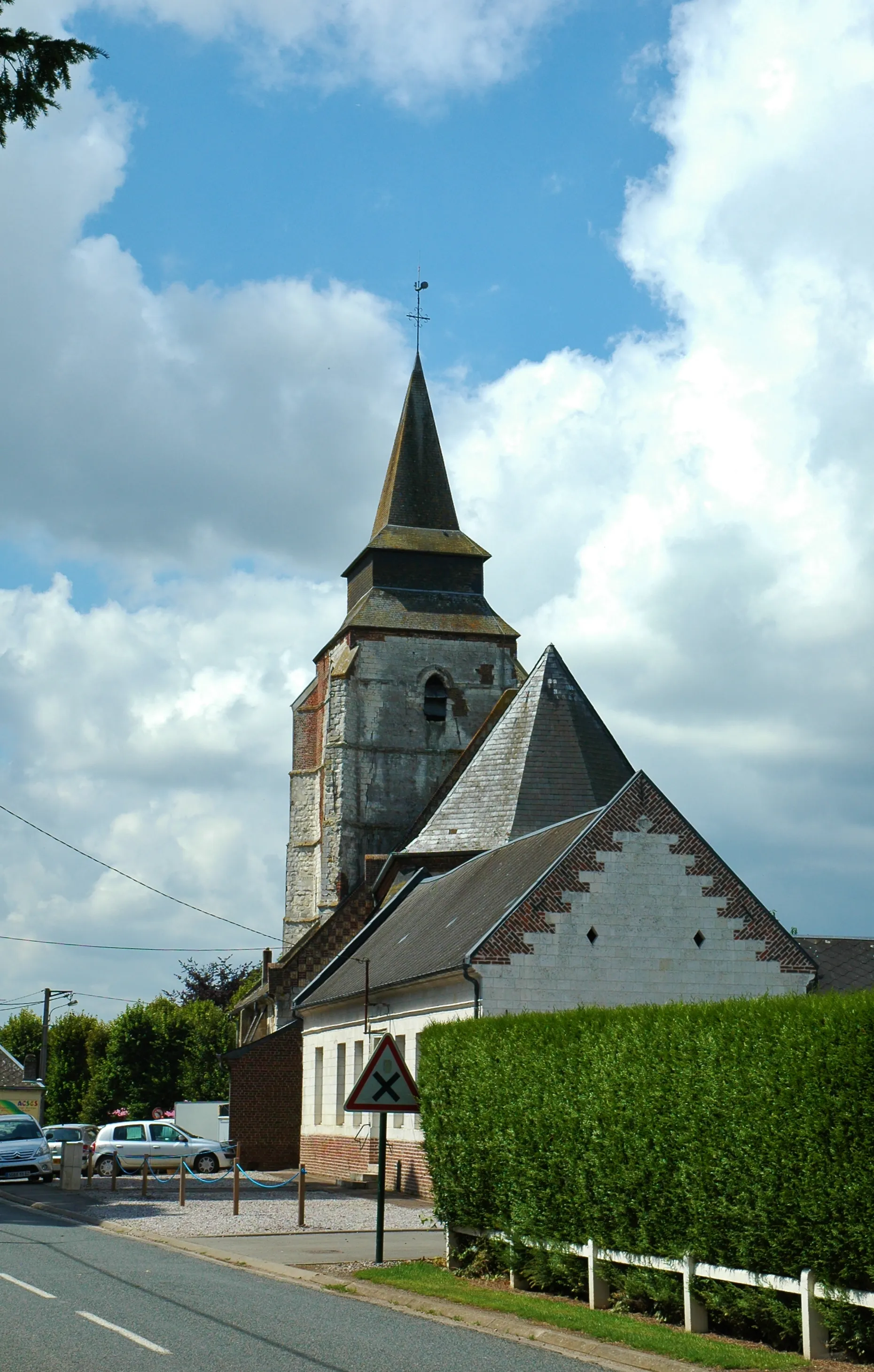 Photo showing: L'église de Saulty.