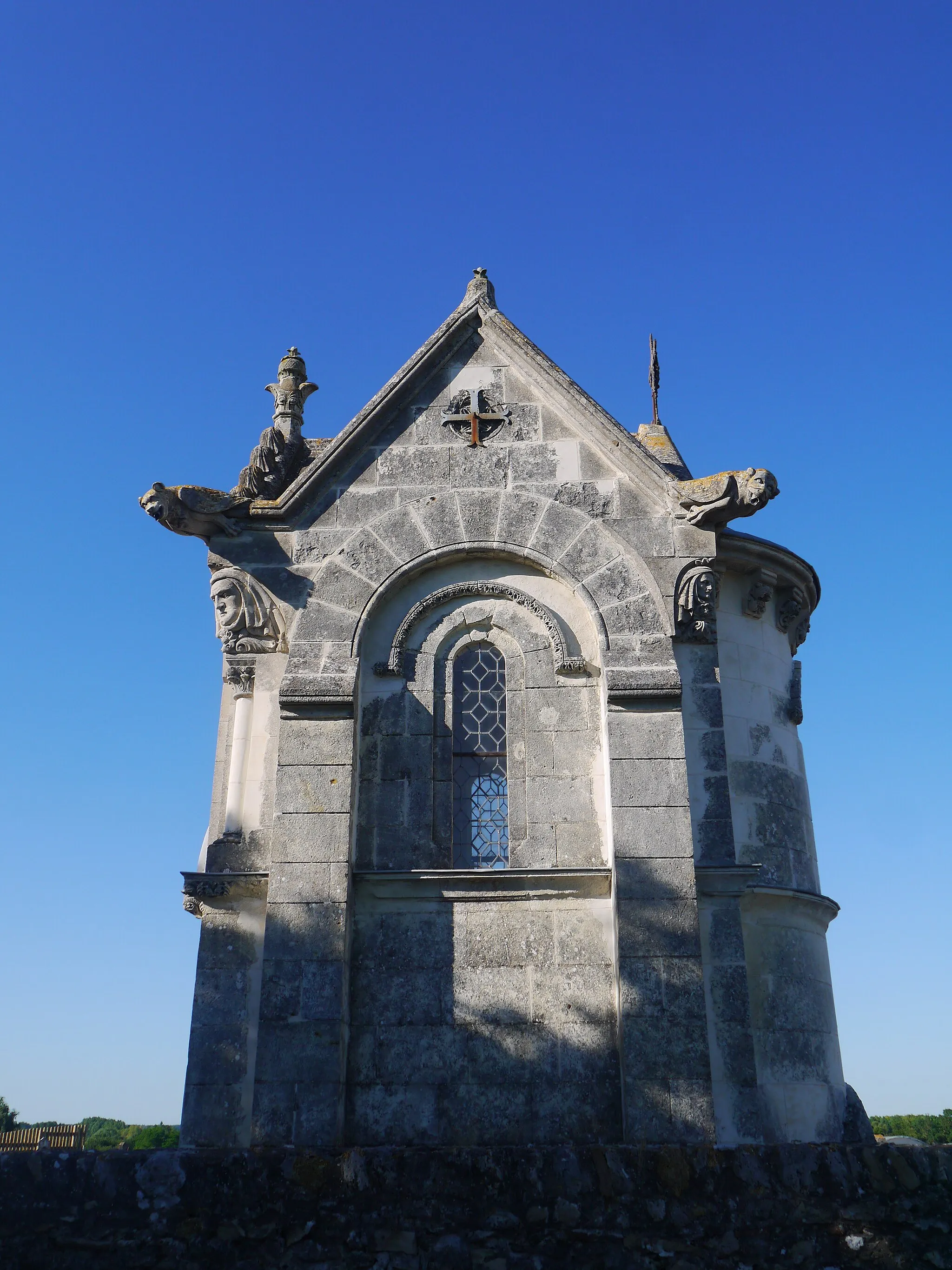 Photo showing: La chapelle du cimetière.