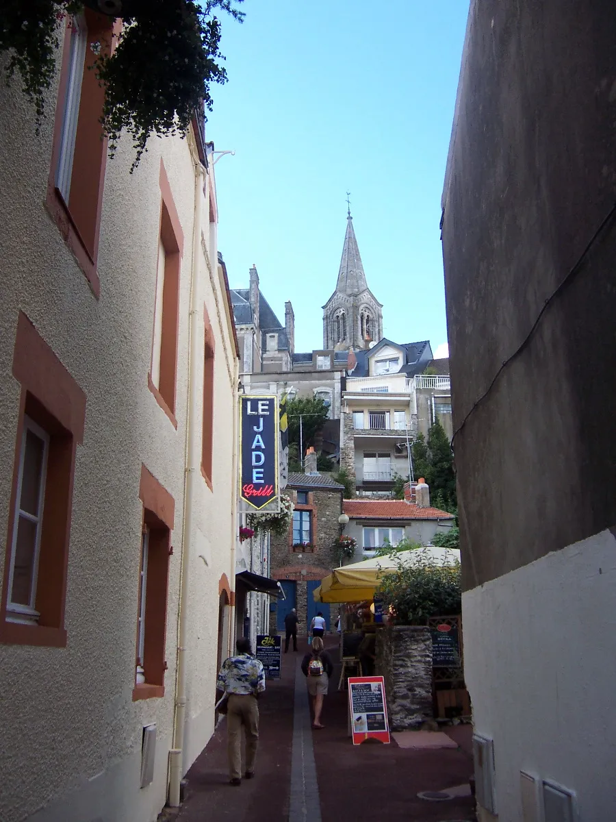 Photo showing: Petite rue de Pornic
