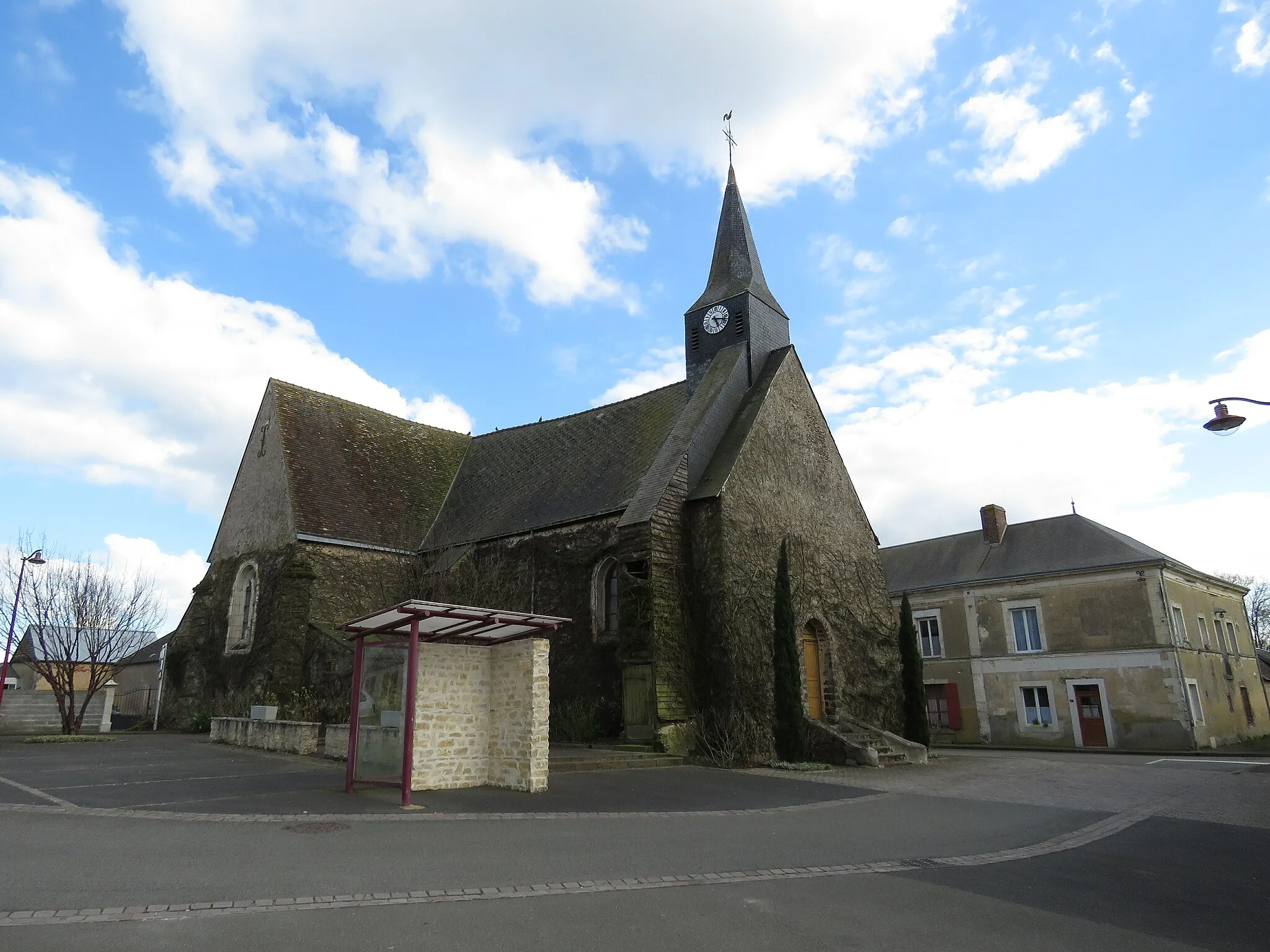 Photo showing: Église d'Écorpain