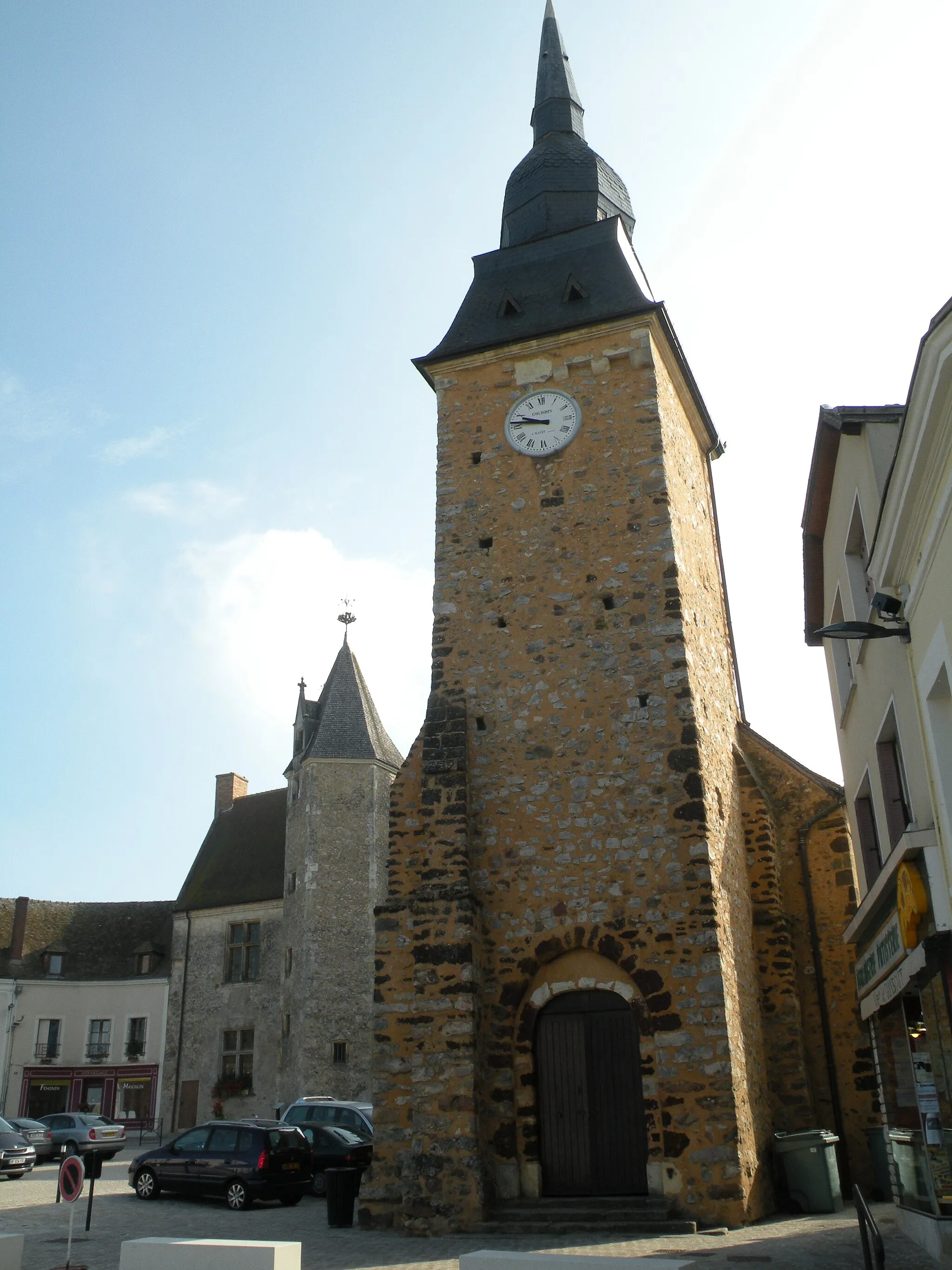 Photo showing: Église Saint-Georges de Bouloire.