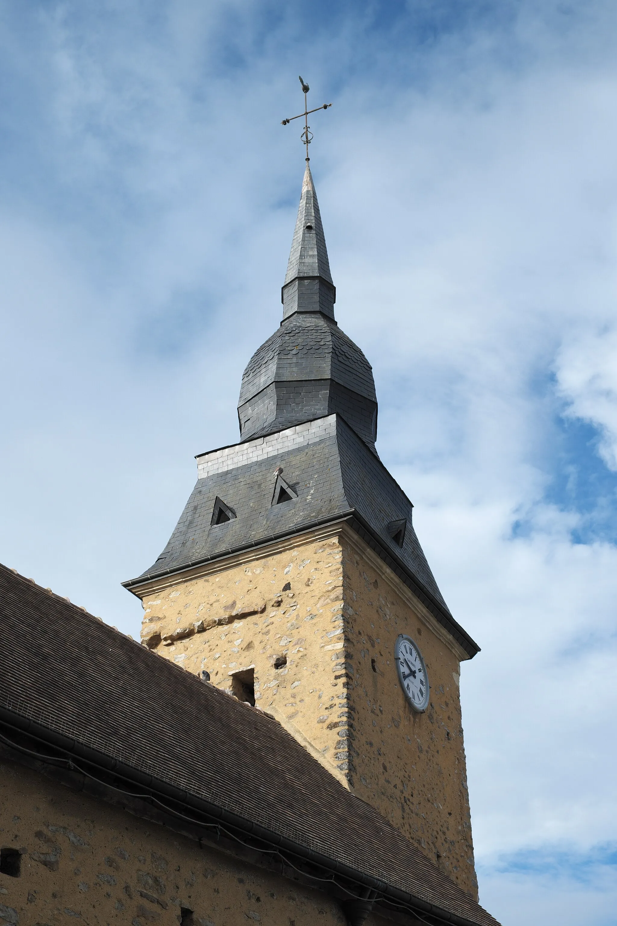 Photo showing: Katholische Kirche Saint-Georges in Bouloire im Département Sarthe (Pays de la Loire/Frankreich), Kirchturm