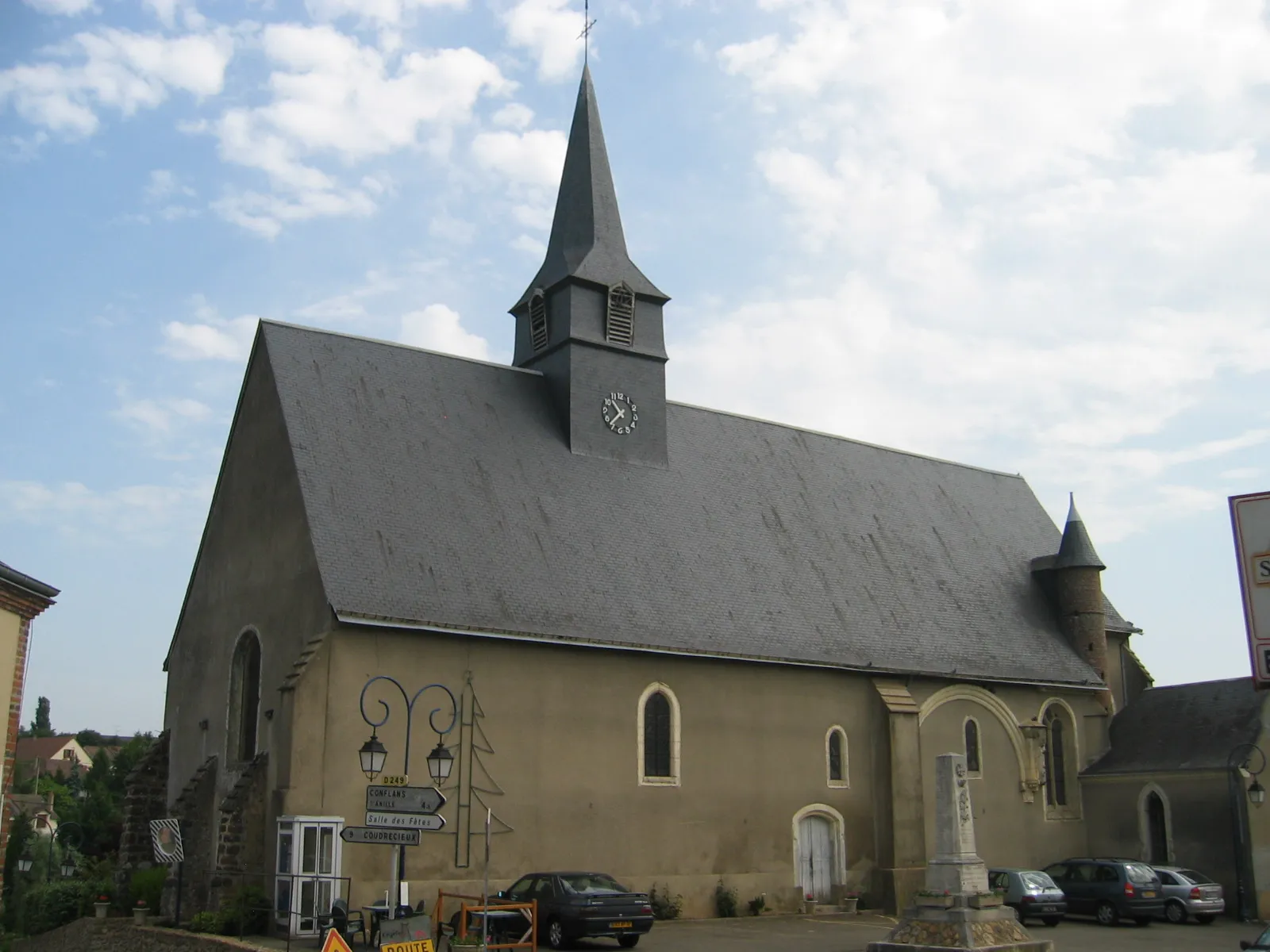 Photo showing: Eglise Saint-Jean-Baptiste, Montaillé (72 Sarthe)