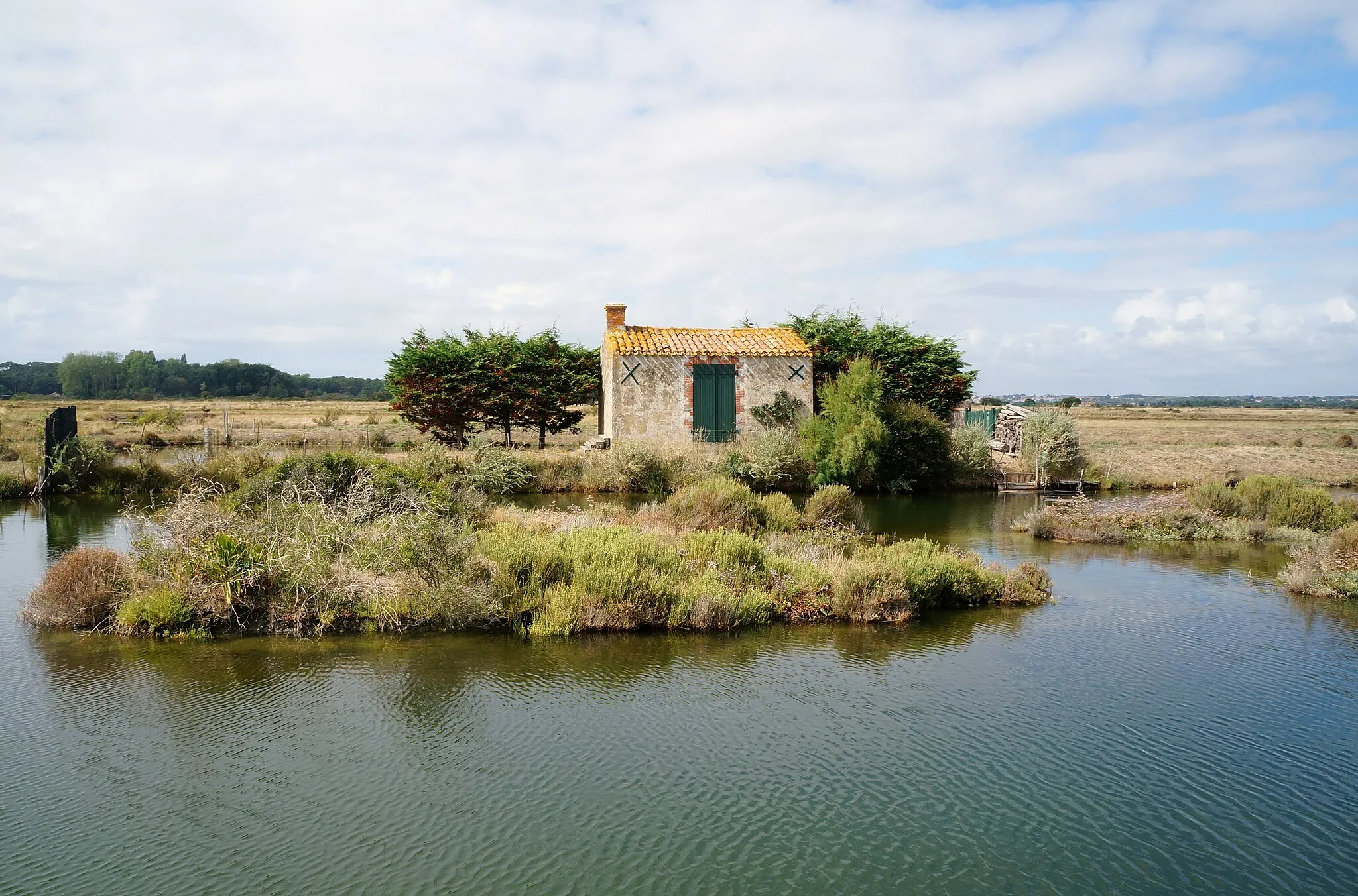 Photo showing: Maison de saunier sur Île-d'Olonne en Vendée, France