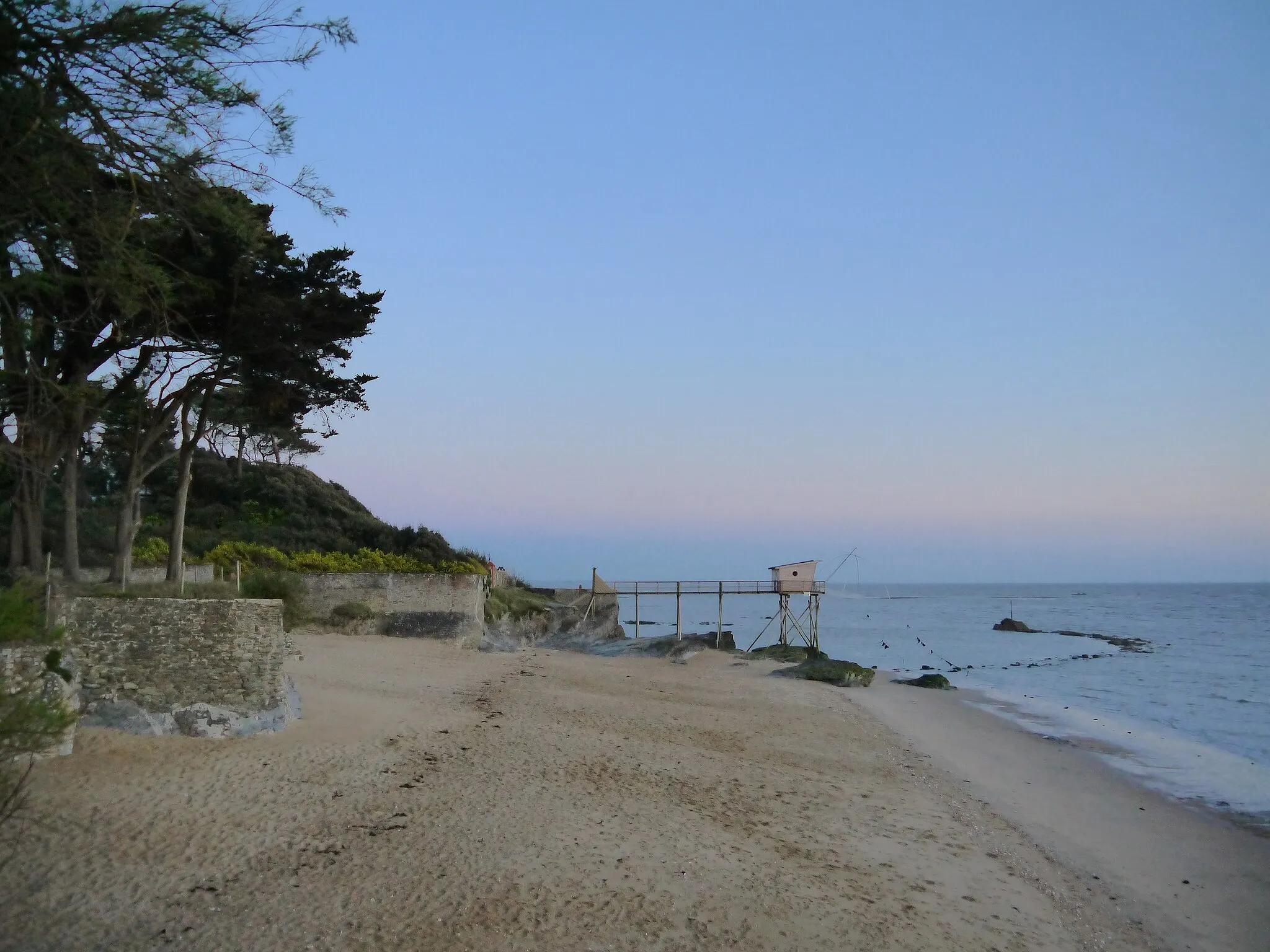 Photo showing: La plage de la Rinais à La Bernerie en Retz