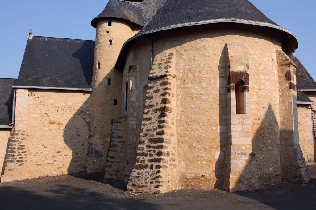 Photo showing: Tassé - Eglise Saint-André
L'abside