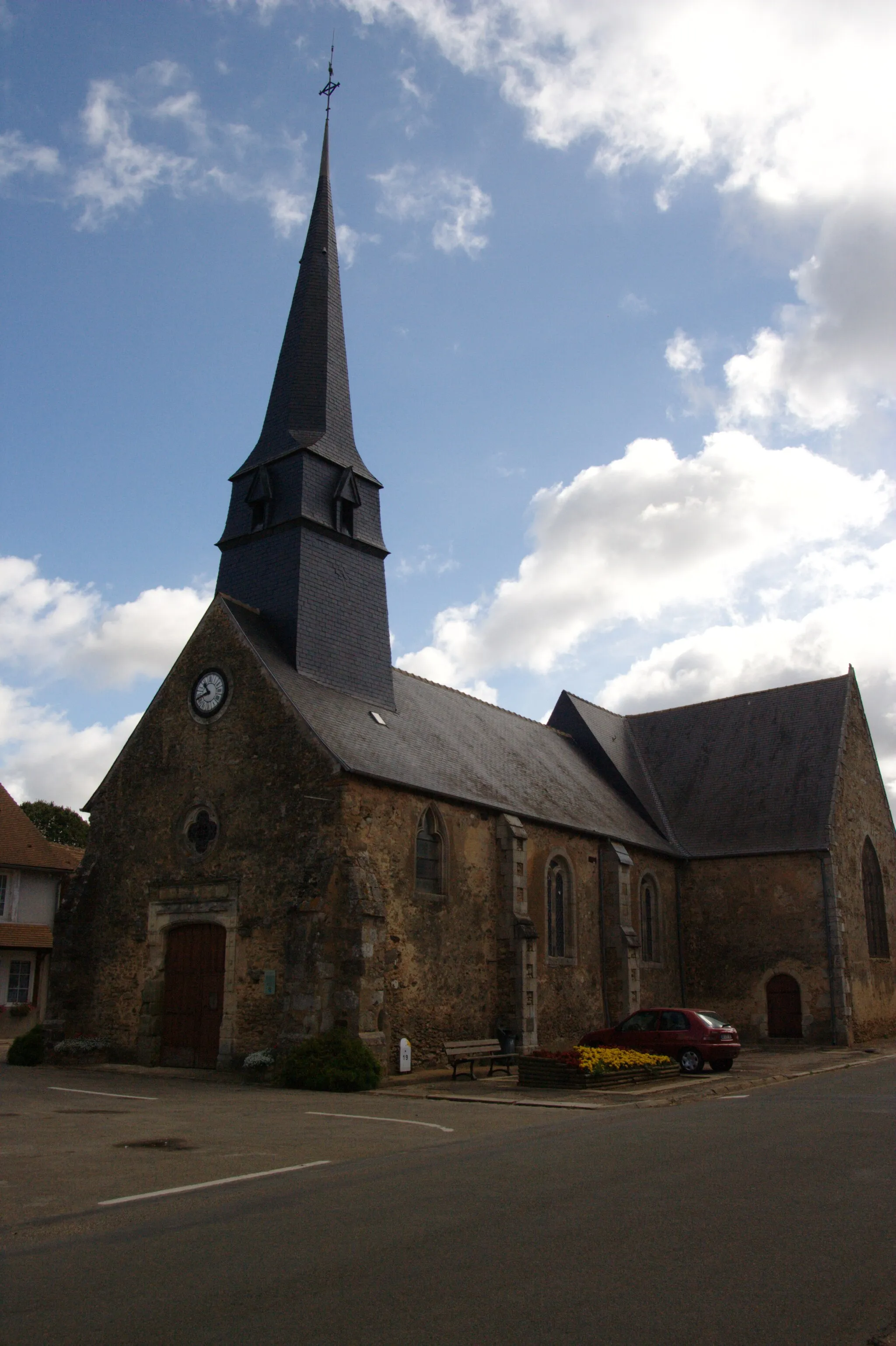 Photo showing: L'église Saint-Barthélemy de Courcemont.