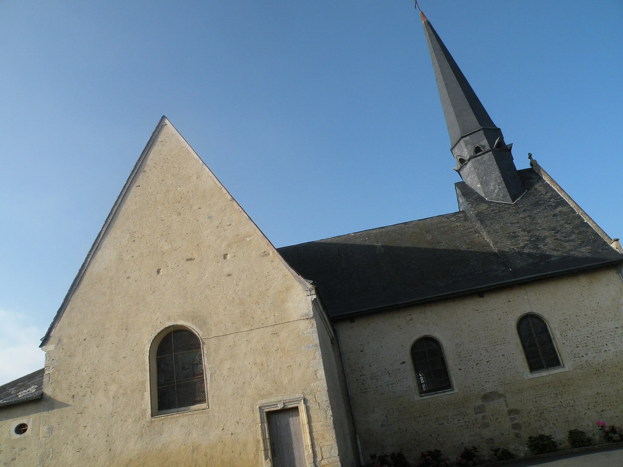 Photo showing: Church of La Chapelle-Saint-Rémy.