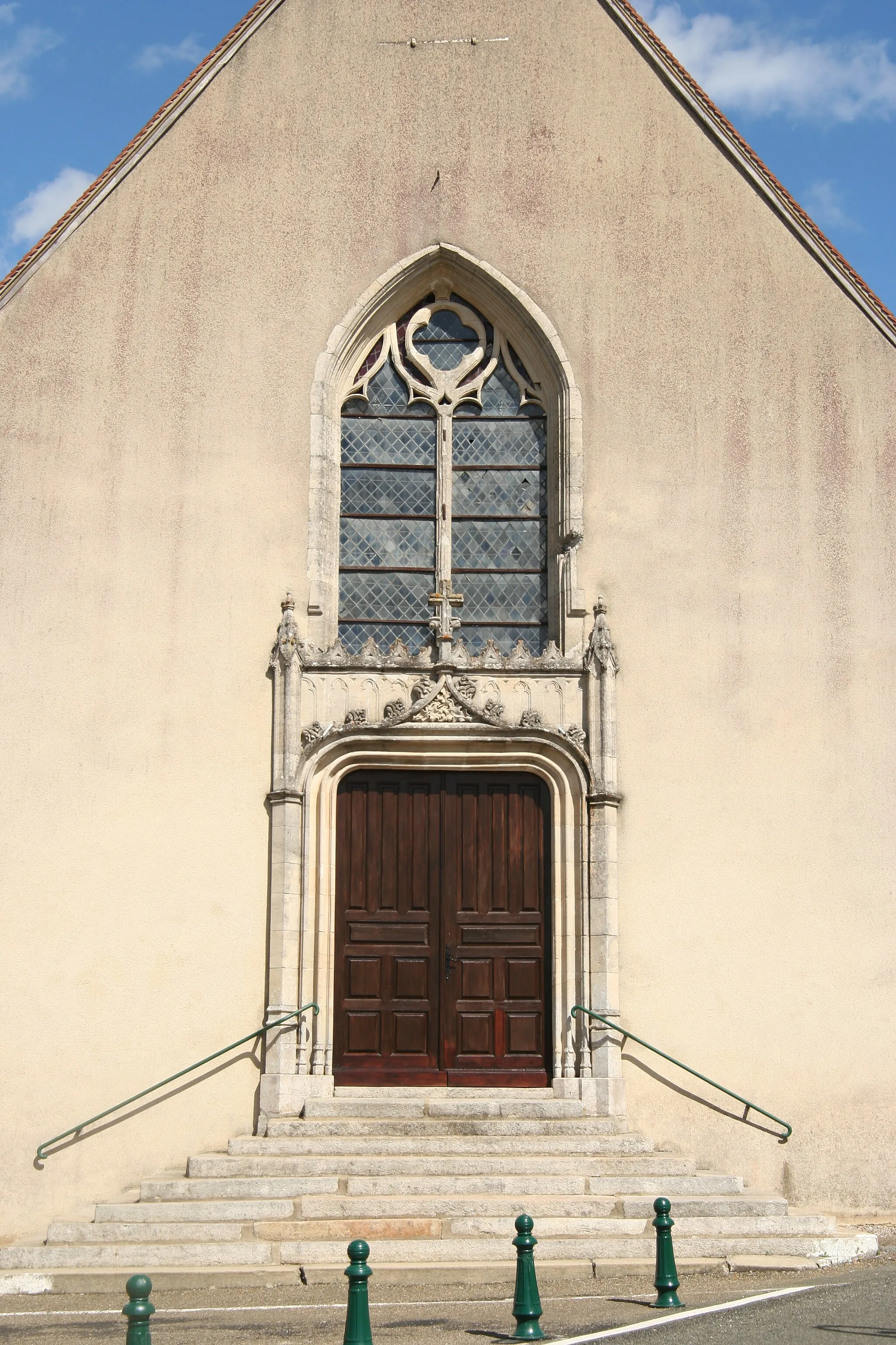 Photo showing: L'église Notre-Dame de Mézières-sur-Ponthouin.