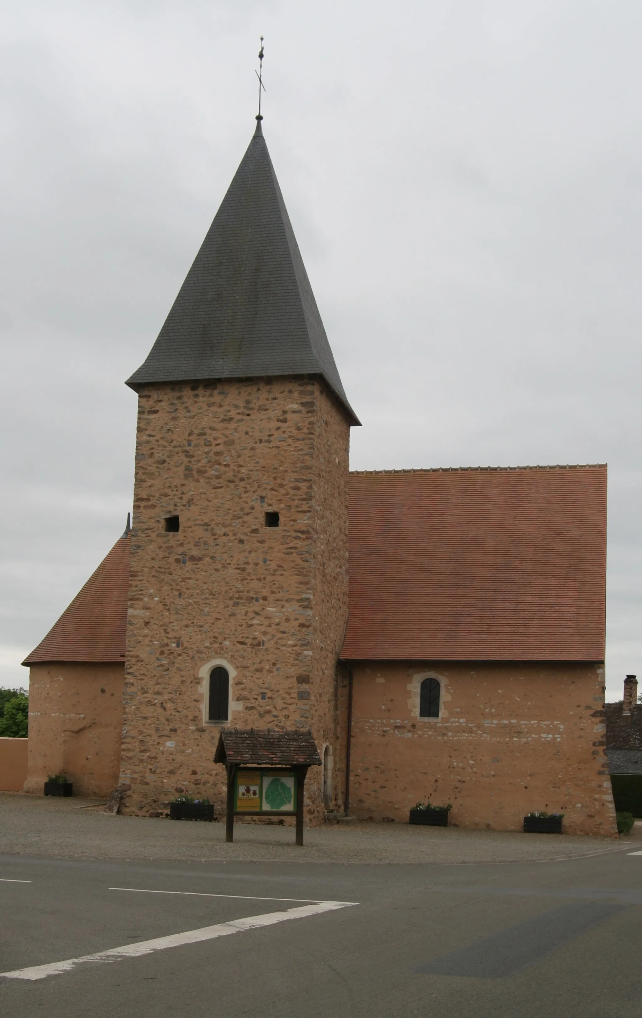 Photo showing: Church of Prévelles.