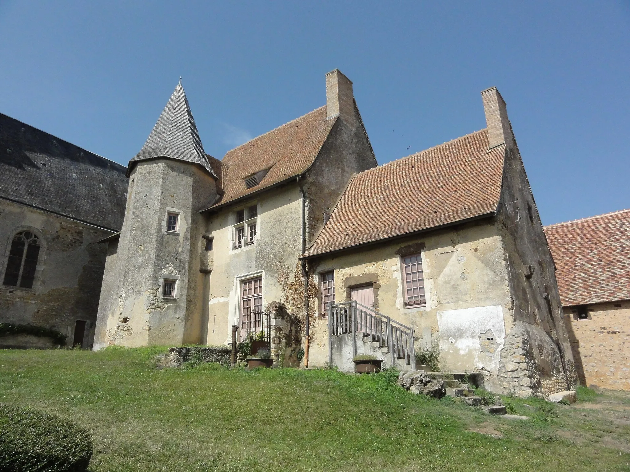 Photo showing: Saint-Marceau (Sarthe) prieuré