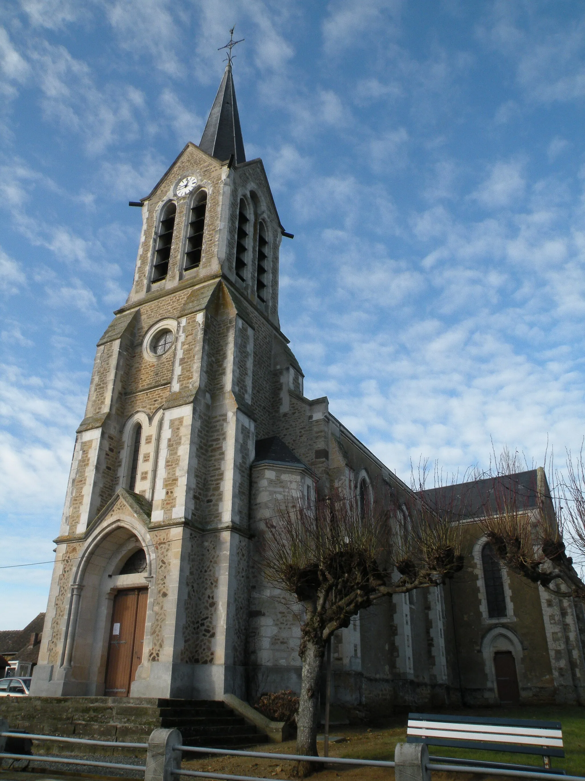 Photo showing: Église de Sillé-le-Philippe.