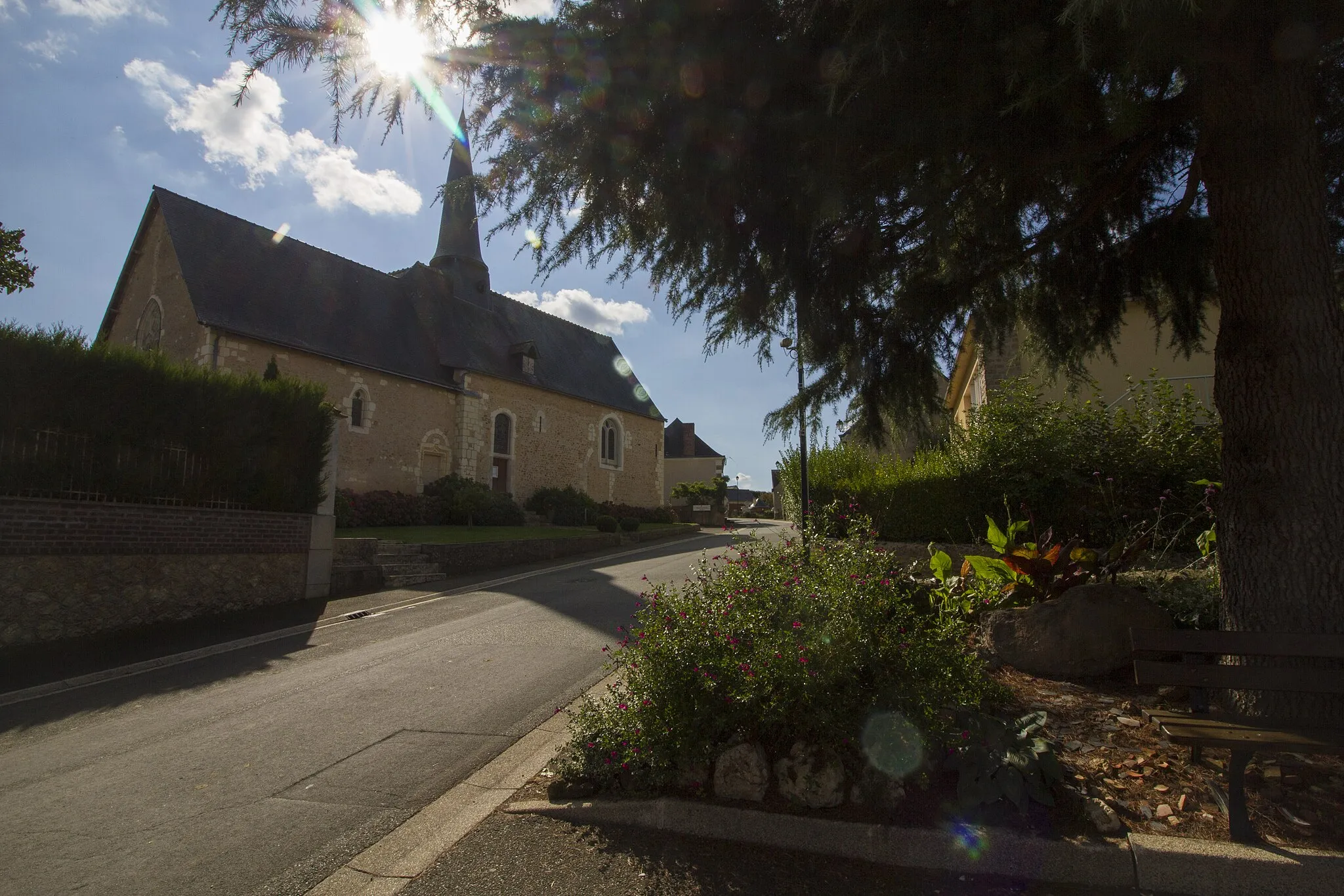 Photo showing: Eglise de Thoiré-sur-Dinan - Sarthe