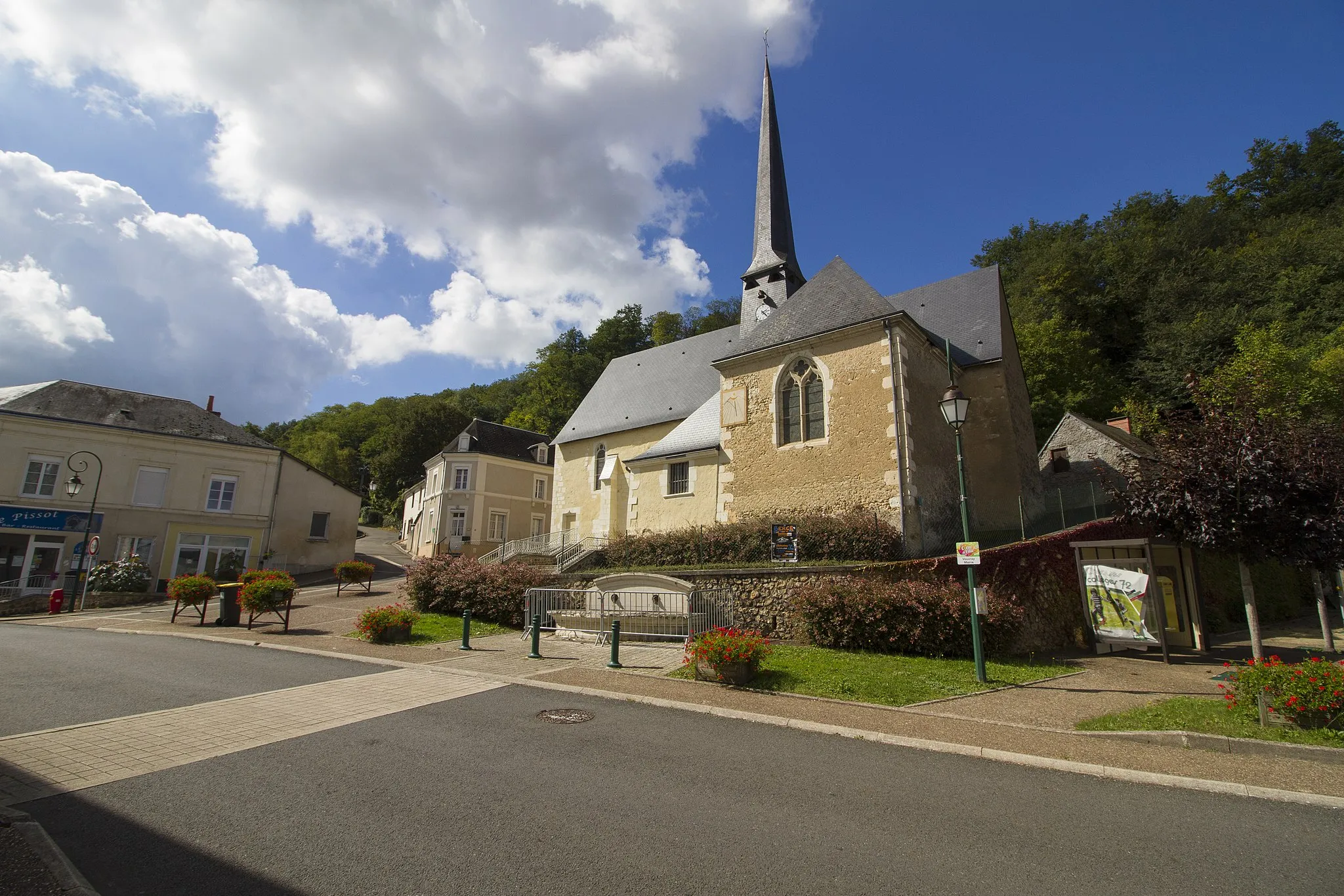 Photo showing: Eglise de Vouvray-sur-Loir - Sarthe