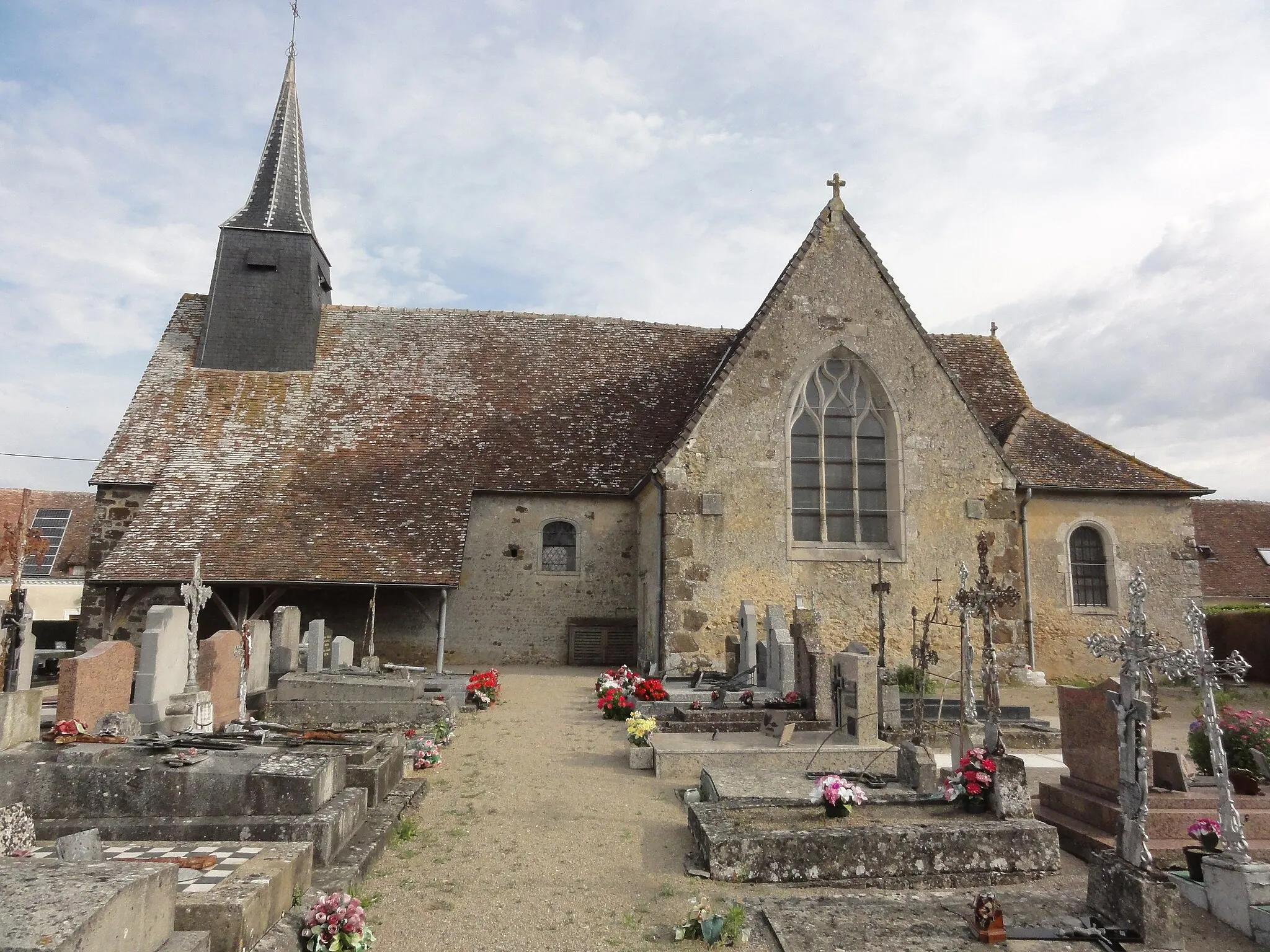 Photo showing: Doucelles (Sarthe) église