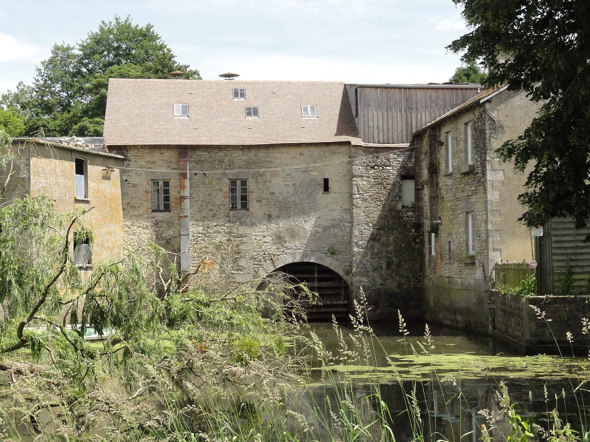 Photo showing: Le Chevain (Sarthe) moulin