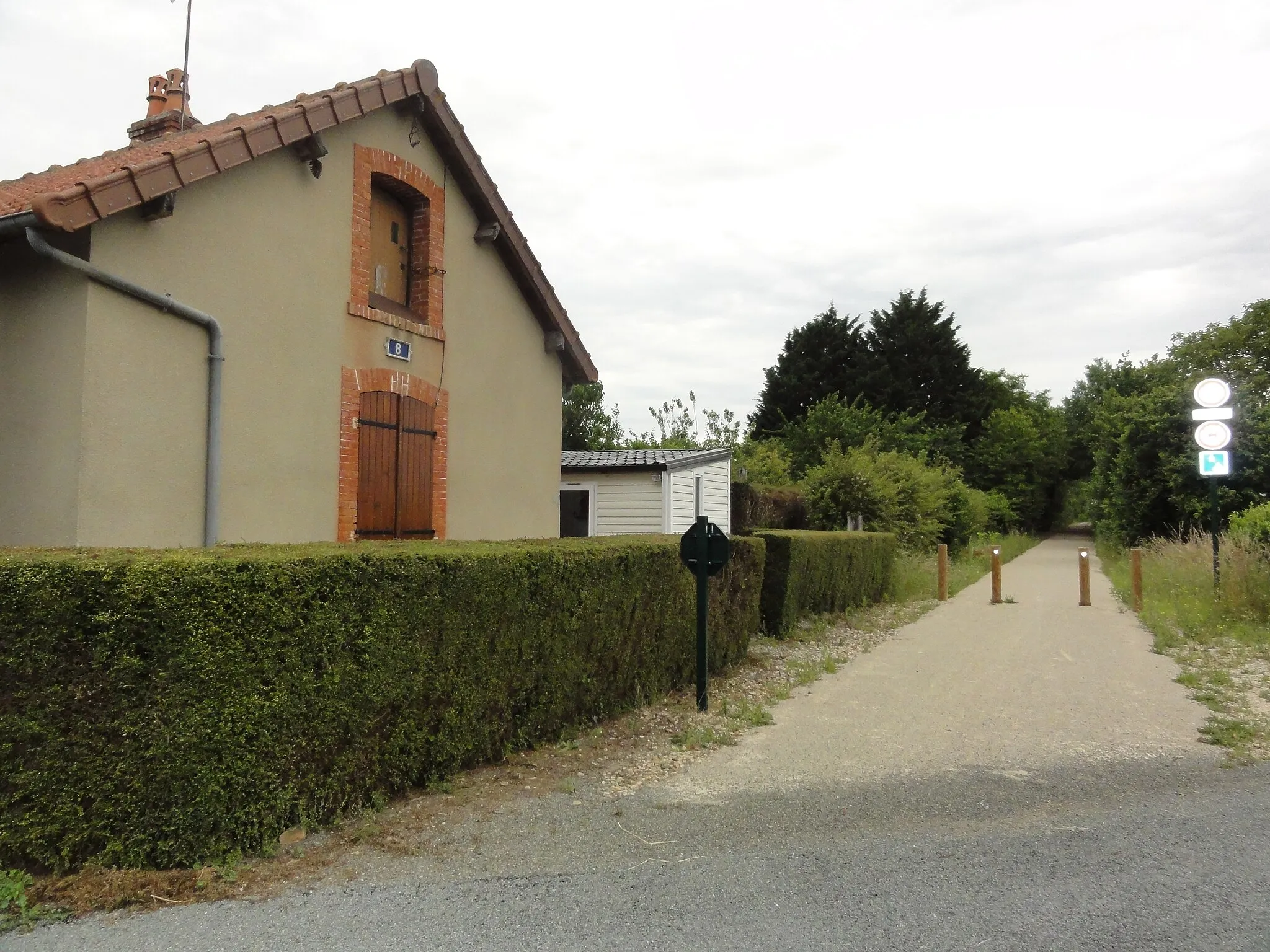 Photo showing: Thoiré-sous-Contensor (Sarthe) voie verte