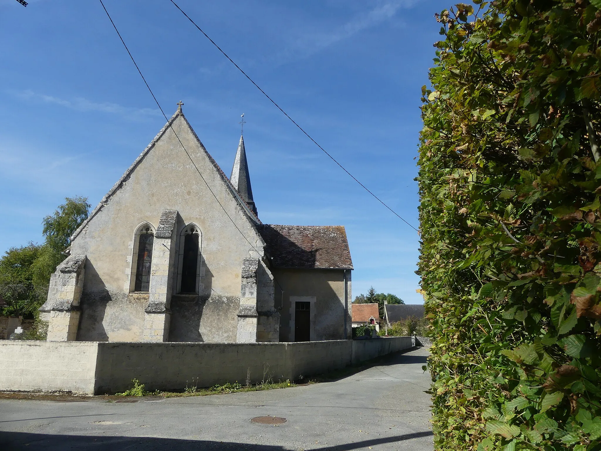 Photo showing: Chevet de l'église romane