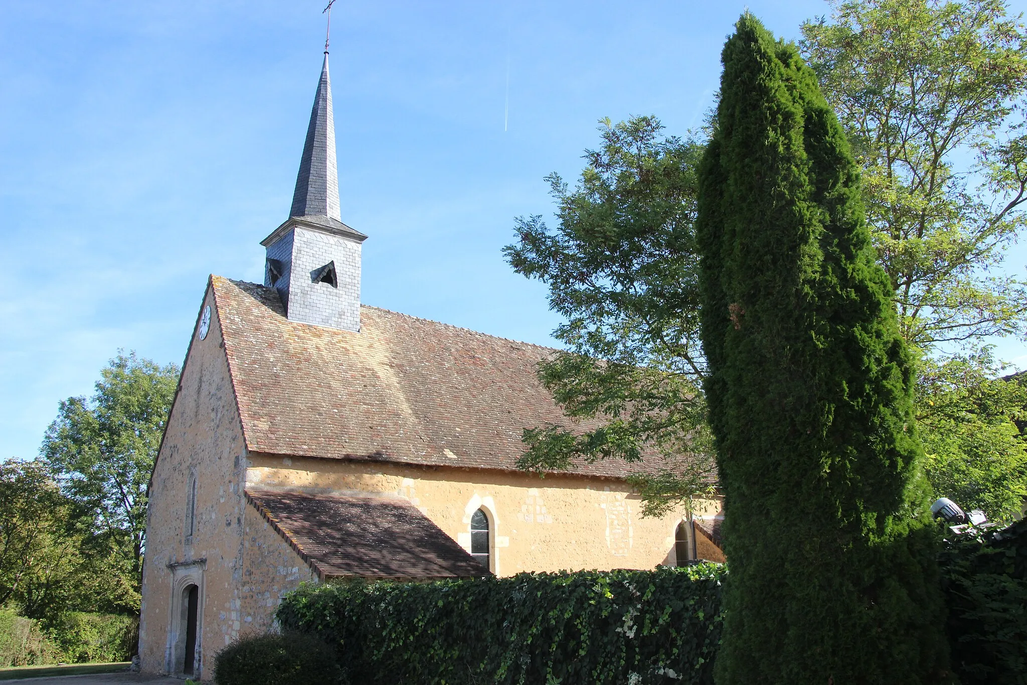 Photo showing: Église Sainte Marie Madeleine à Commerveil  - wiki takes le Saosnois