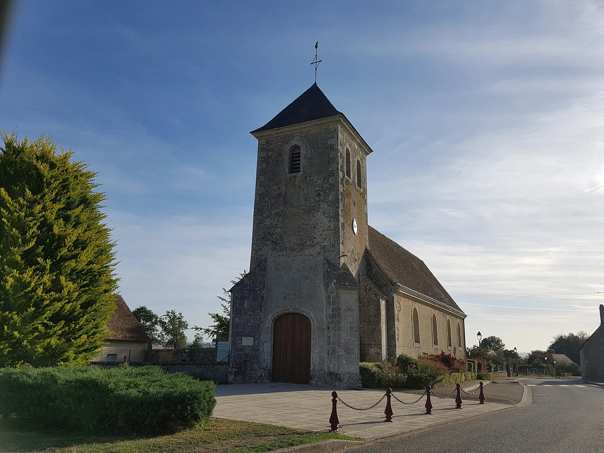 Photo showing: Église Saint-Calais de Saint-Calez-en-Saosnois