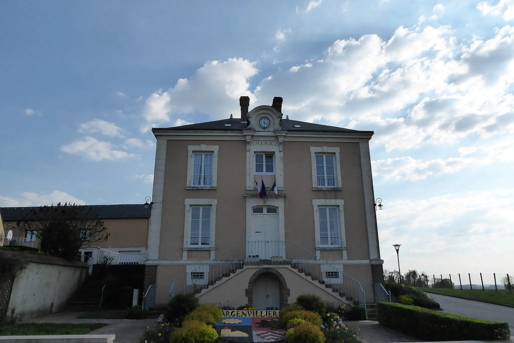 Photo showing: mairie d'Argenvilliers, Eure-et-Loir, France.