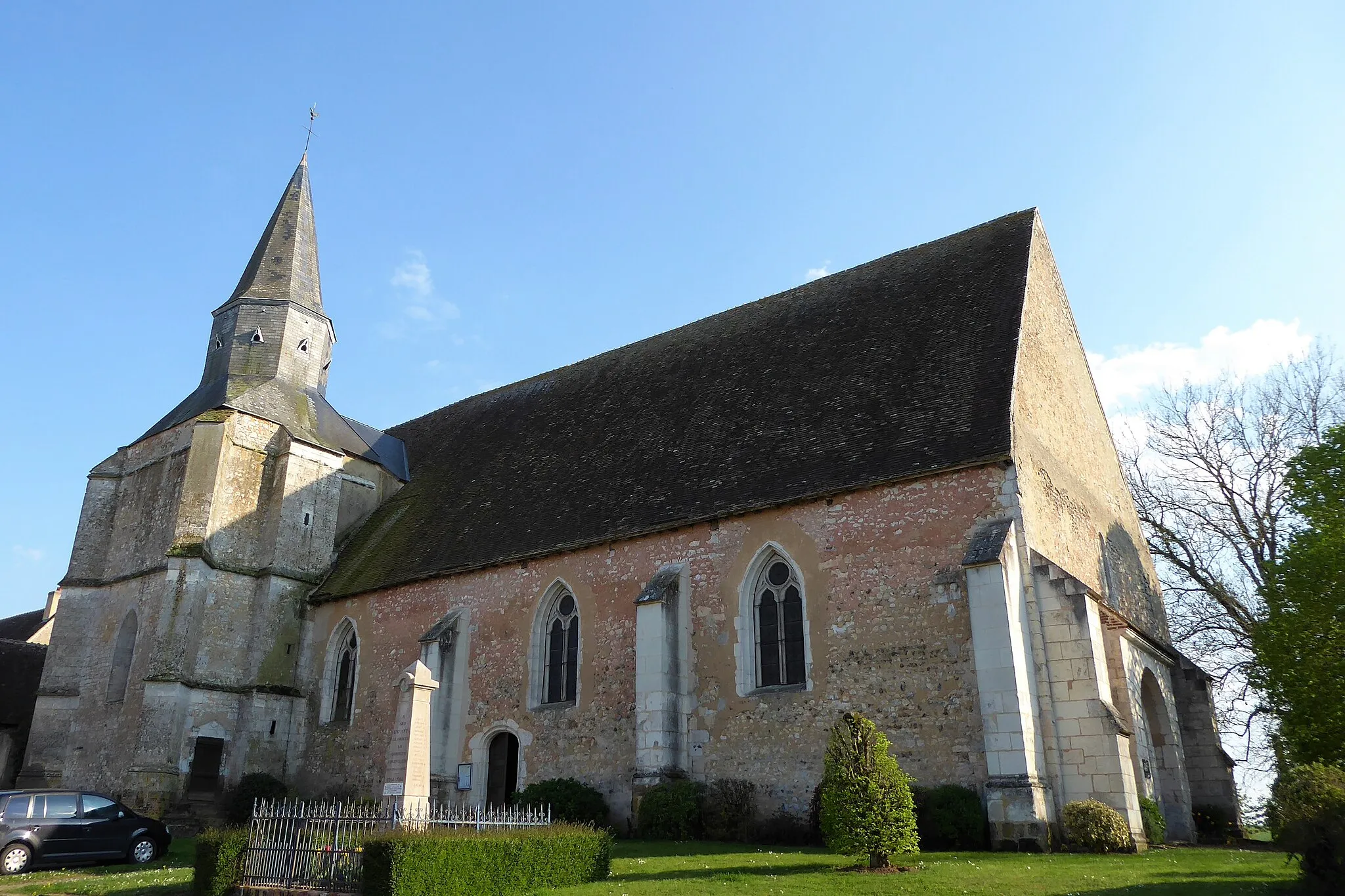 Photo showing: église Saint-Pierre d'Argenvilliers, Eure-et-Loir, France.