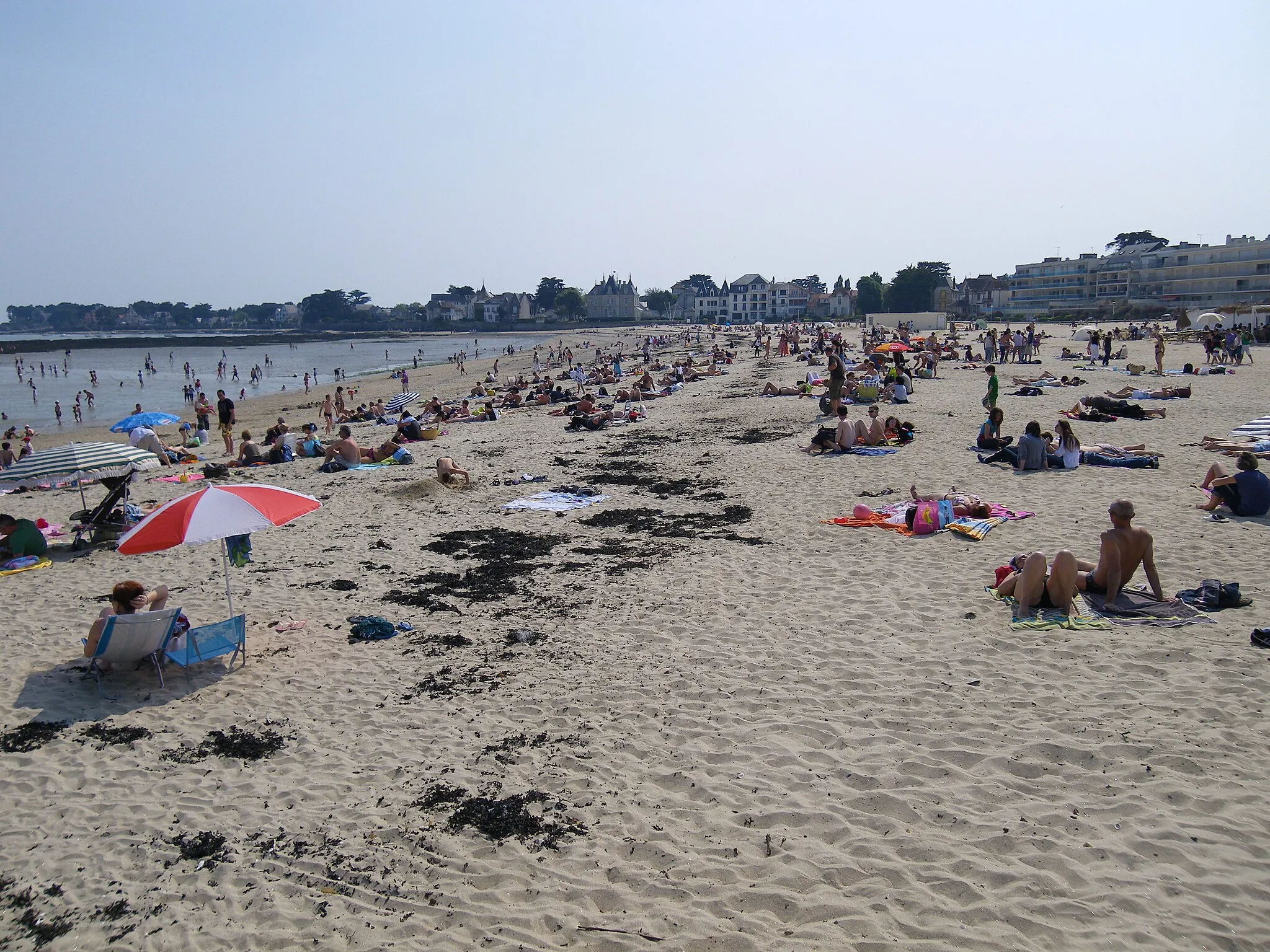 Photo showing: la plage du pouliguen