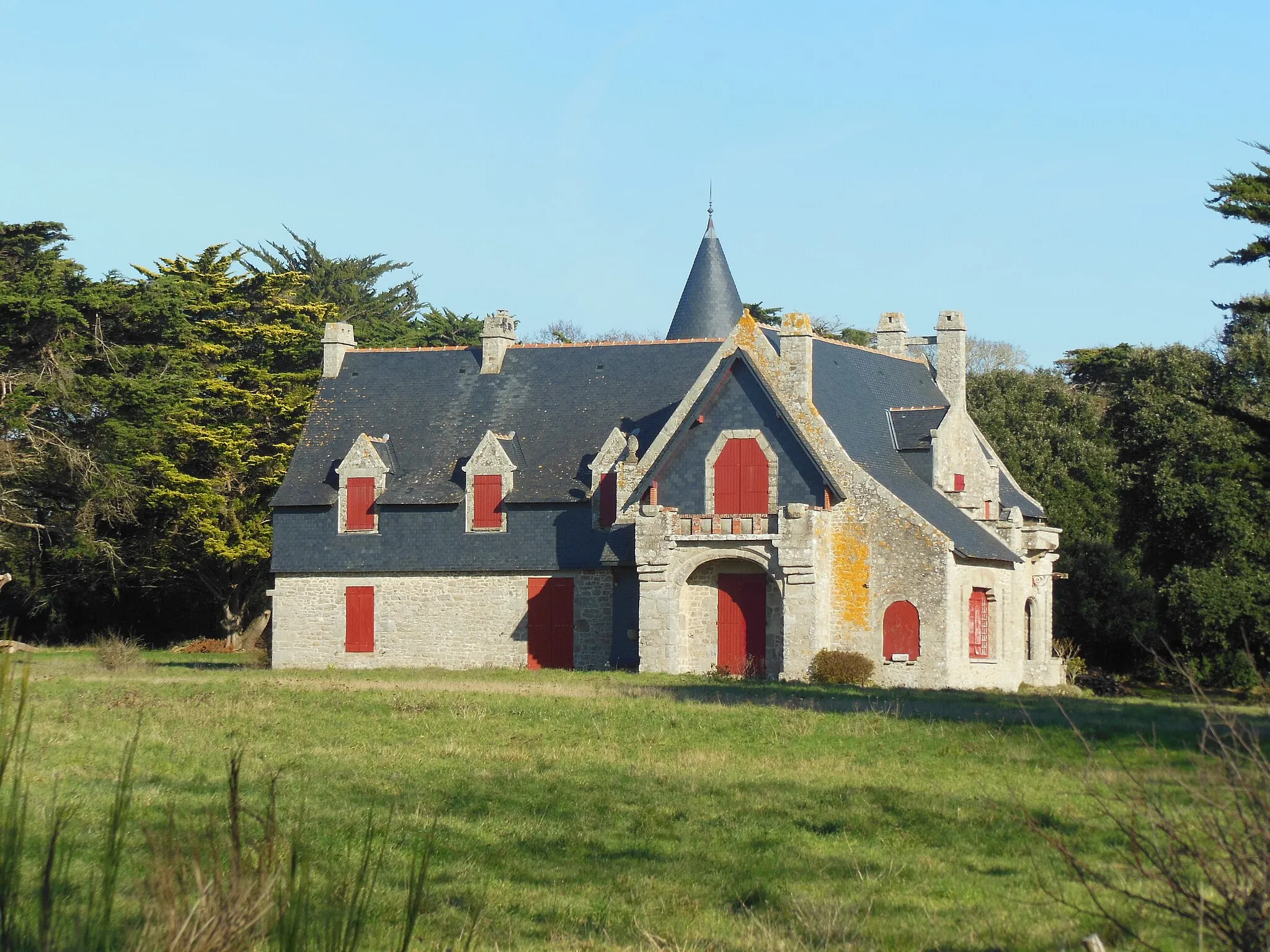 Photo showing: Château de Trévaly, La Turballe, Loire-Atlantique, France