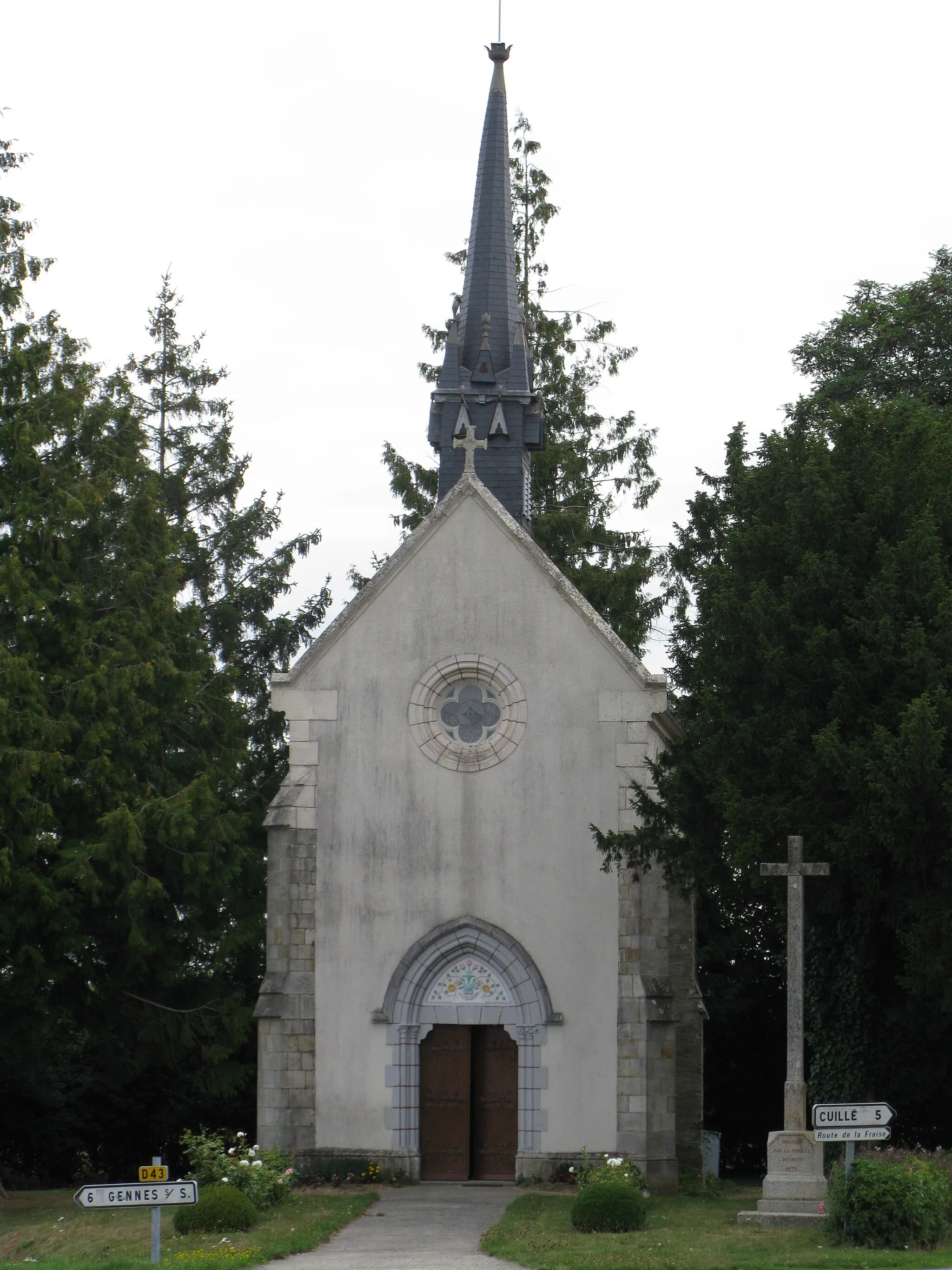 Photo showing: Chapelle Saint-Joseph à Availles-sur-Seiche