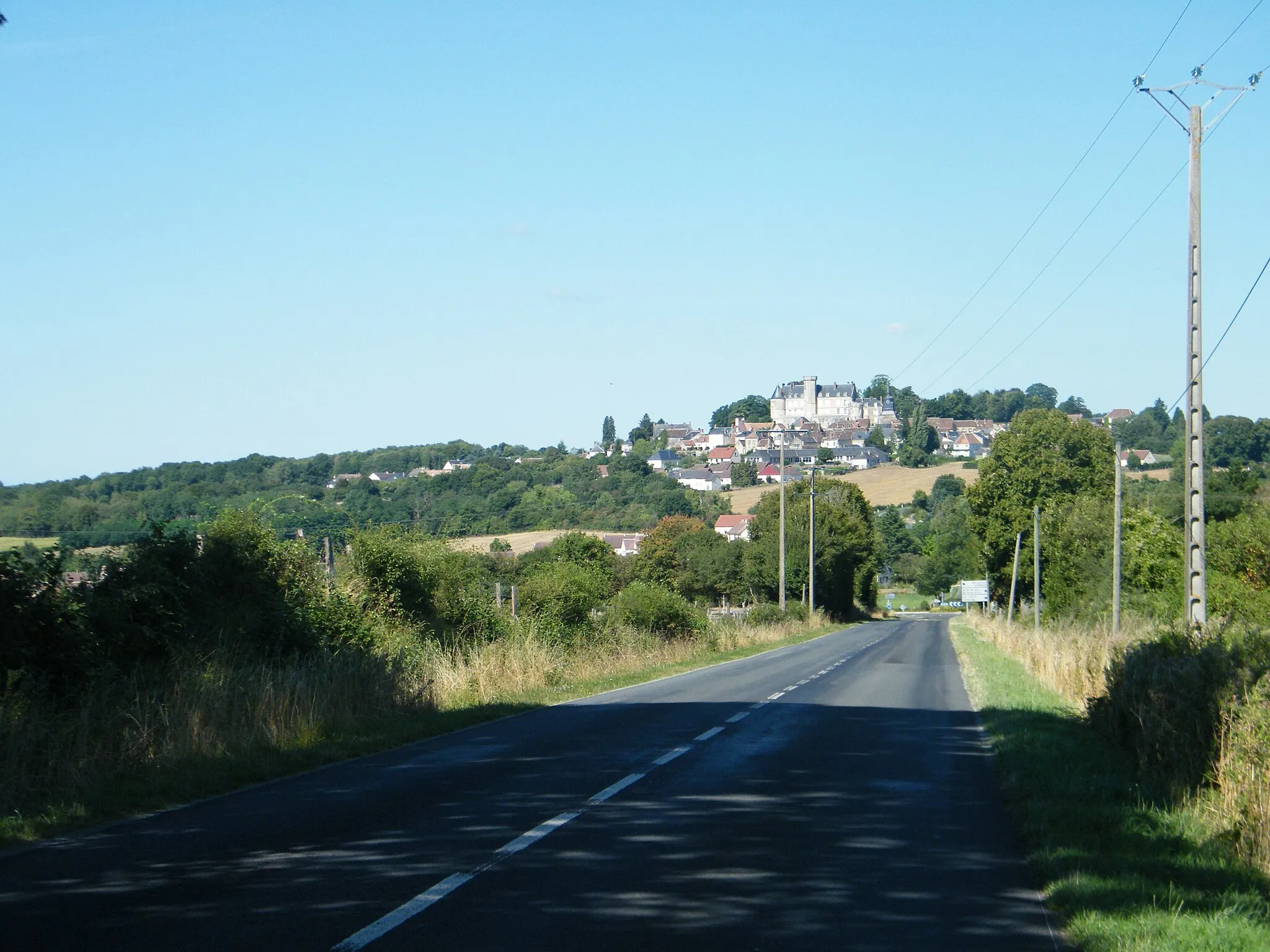 Photo showing: Melleray-, Montmirail, Sarthe,, Fr, vue globale