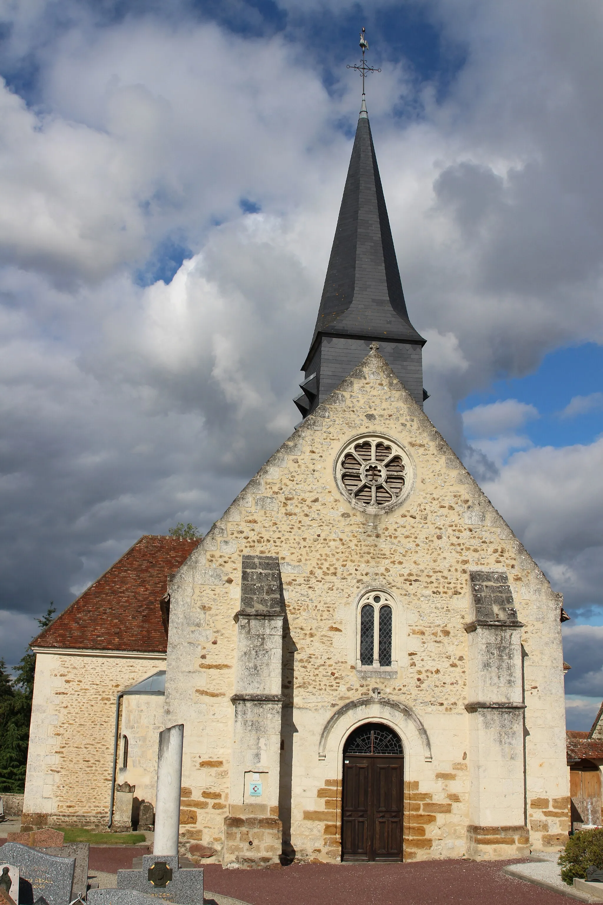 Photo showing: Église Saint-Lomer, Courgeoût, Orne