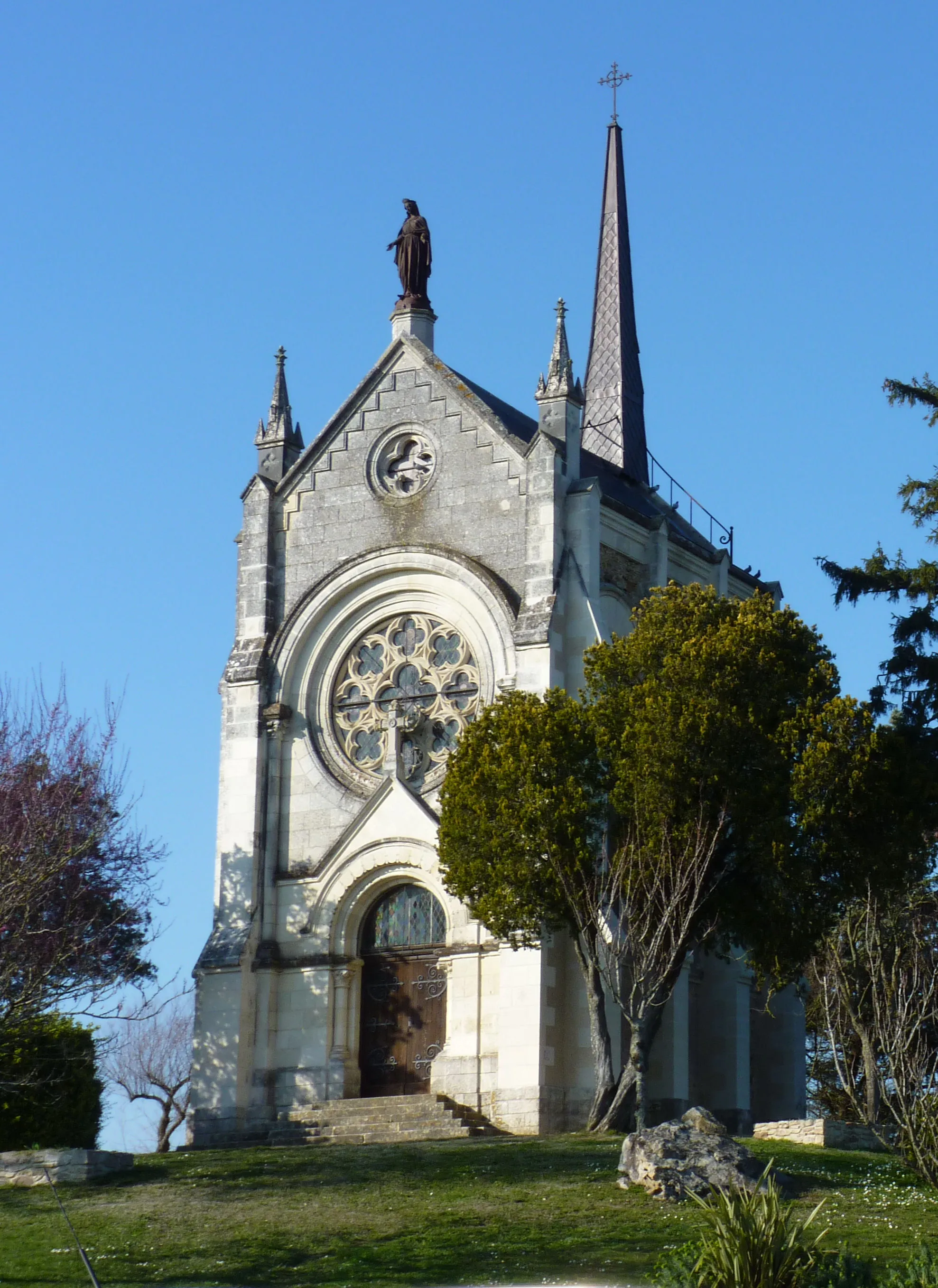 Photo showing: Chapelle de Matheflon, à Seiches-sur-le-Loir (Maine-et-Loire, France).