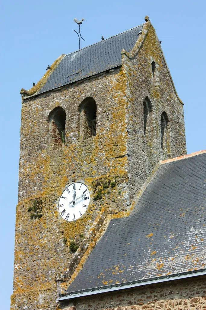 Photo showing: Avessé - Eglise Saint-Gilles
Le clocher