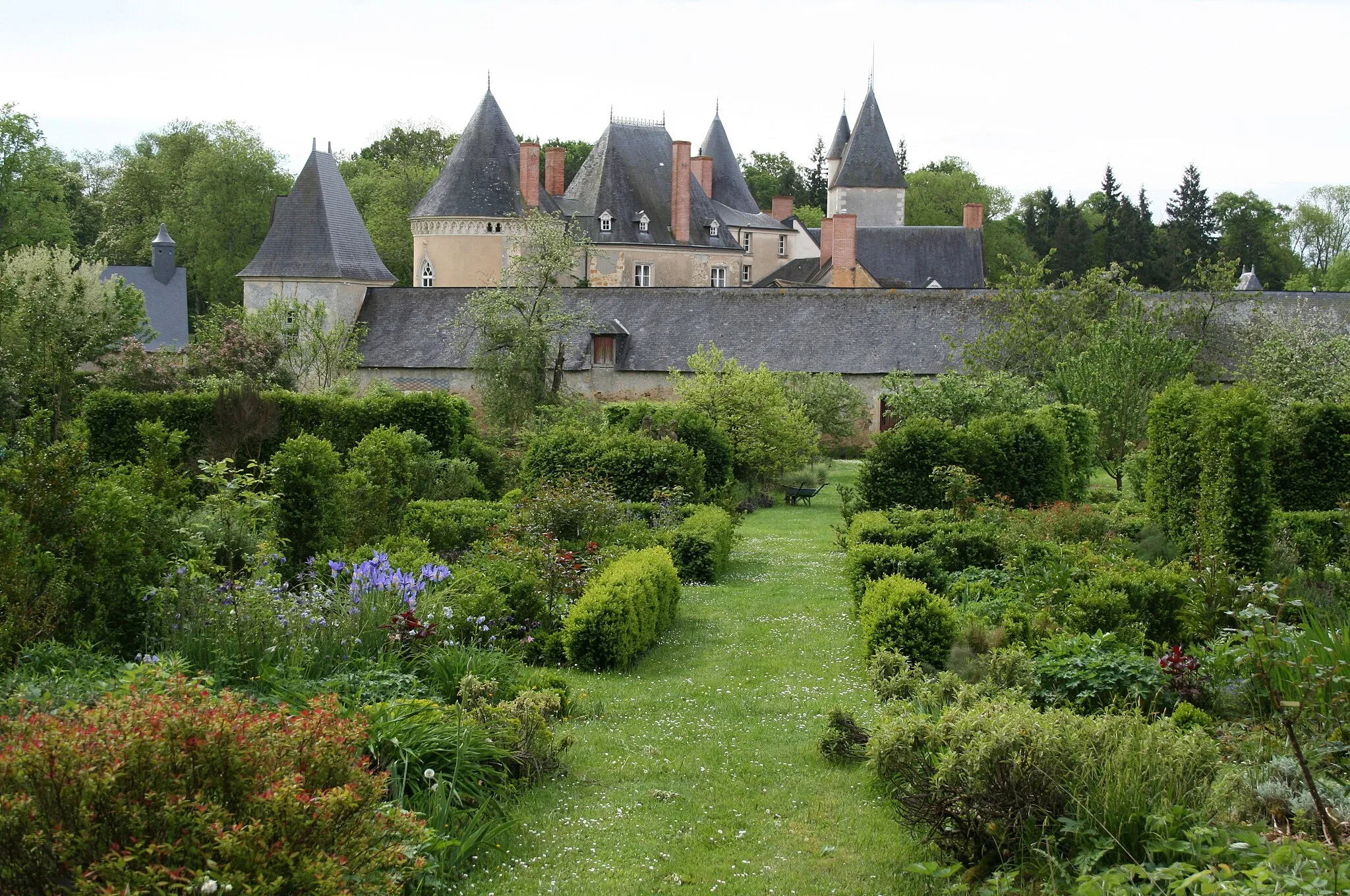 Photo showing: Vue des jardins