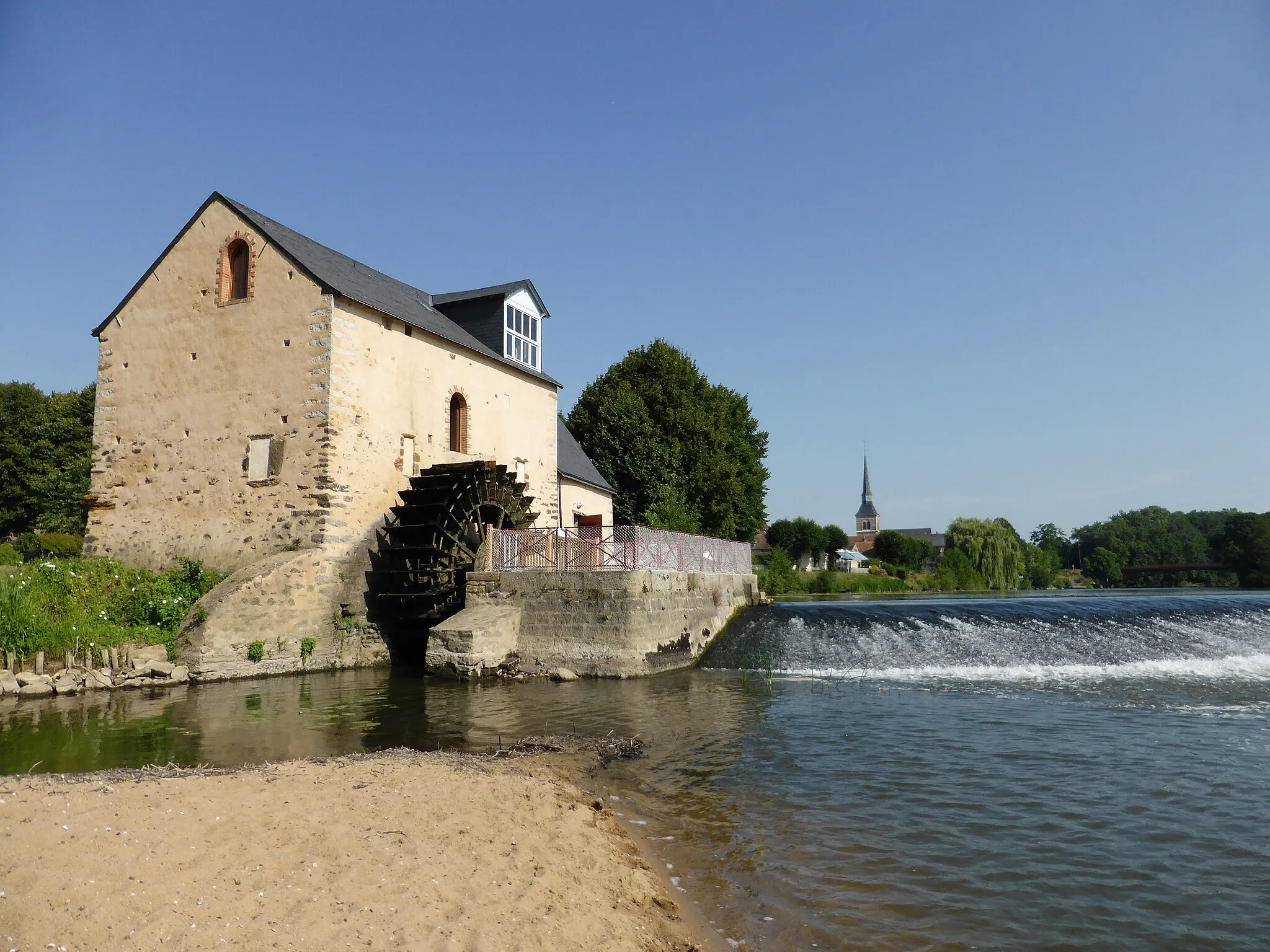 Photo showing: Photo du moulin de Fillé sur Sarthe