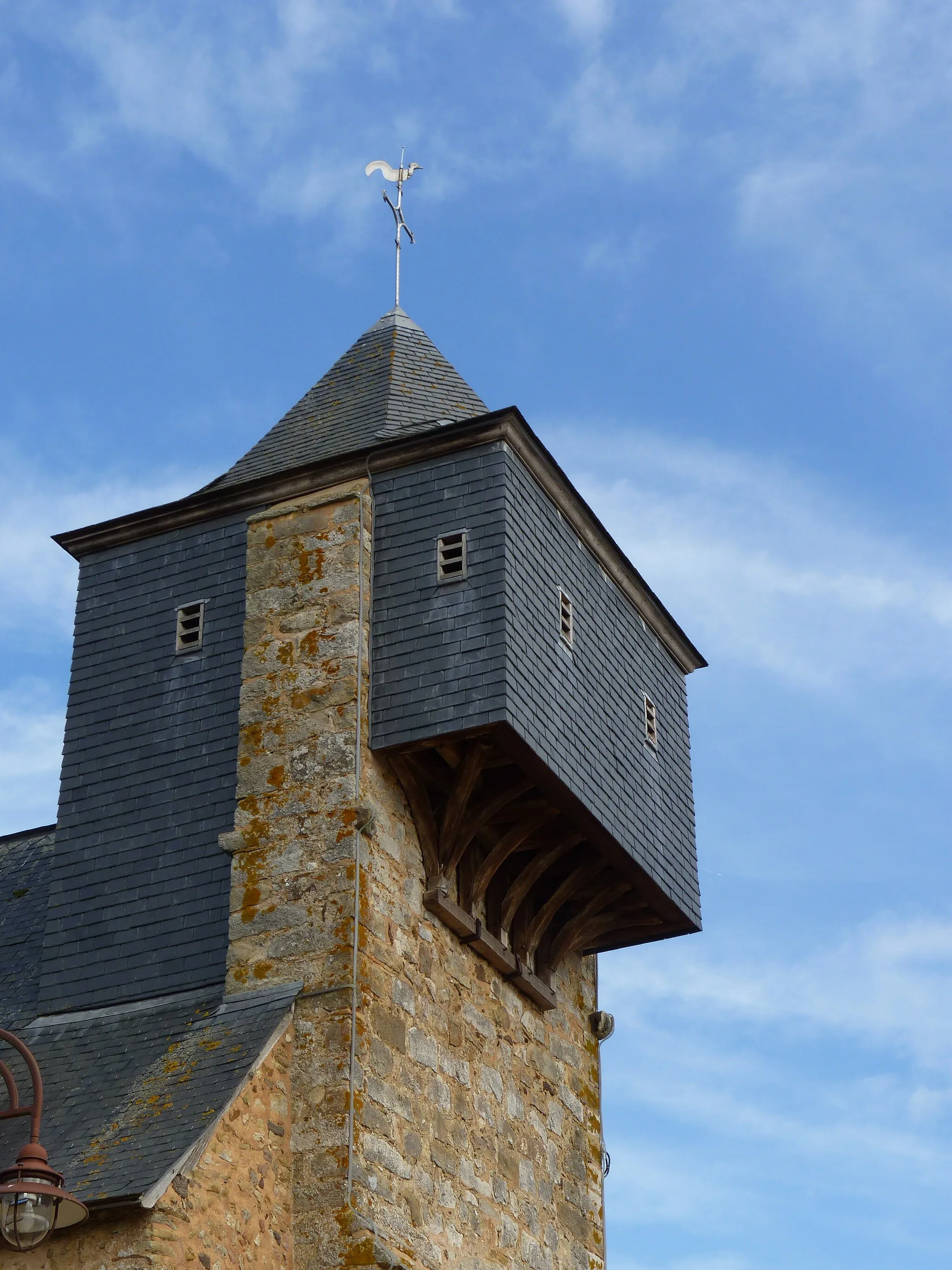 Photo showing: Sarthe - Joué l'Abbé - Eglise Saint Denis - Clocher