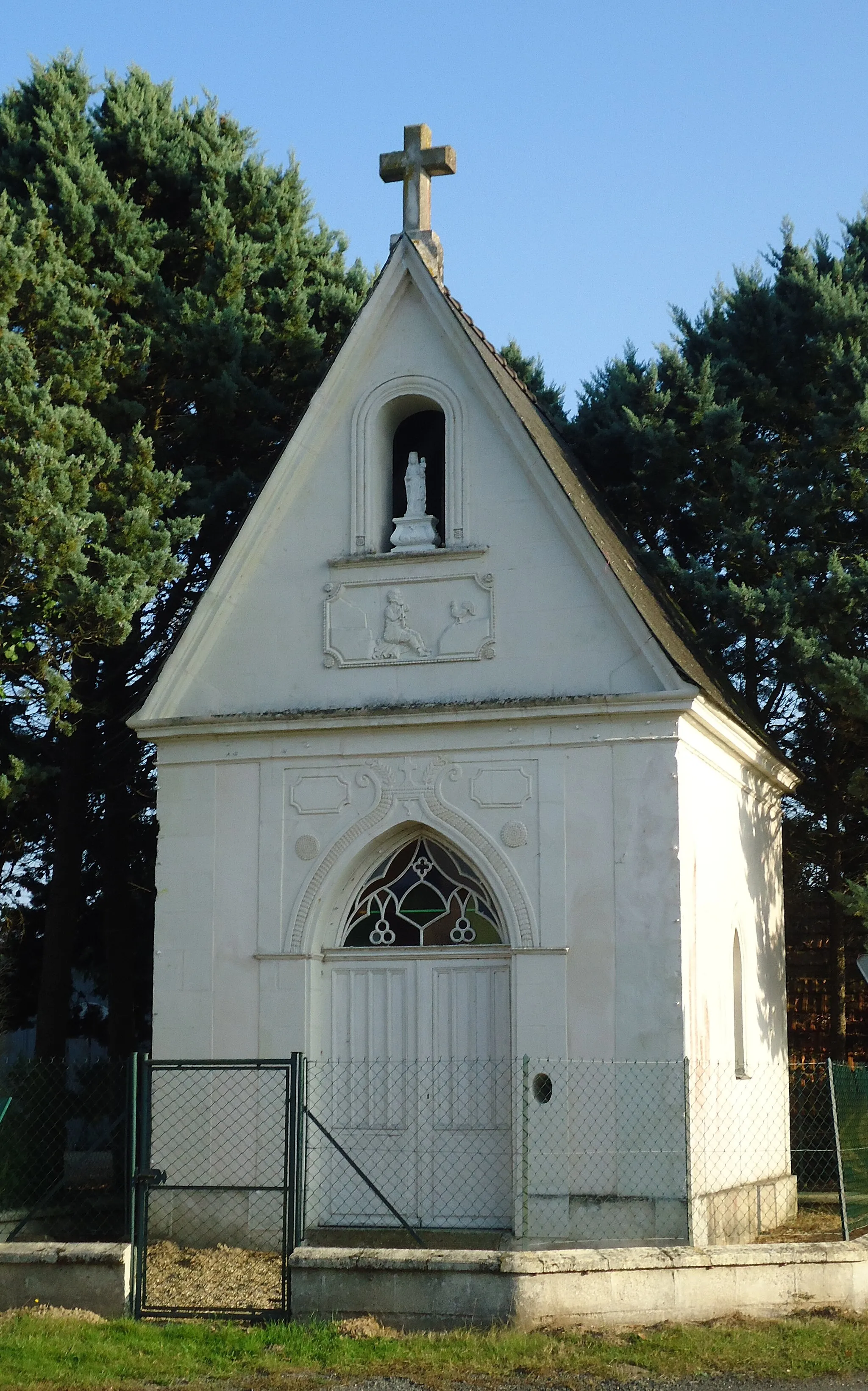 Photo showing: Chapelle Mabilleau - La Chapelle-aux-Choux - Sarthe (72)