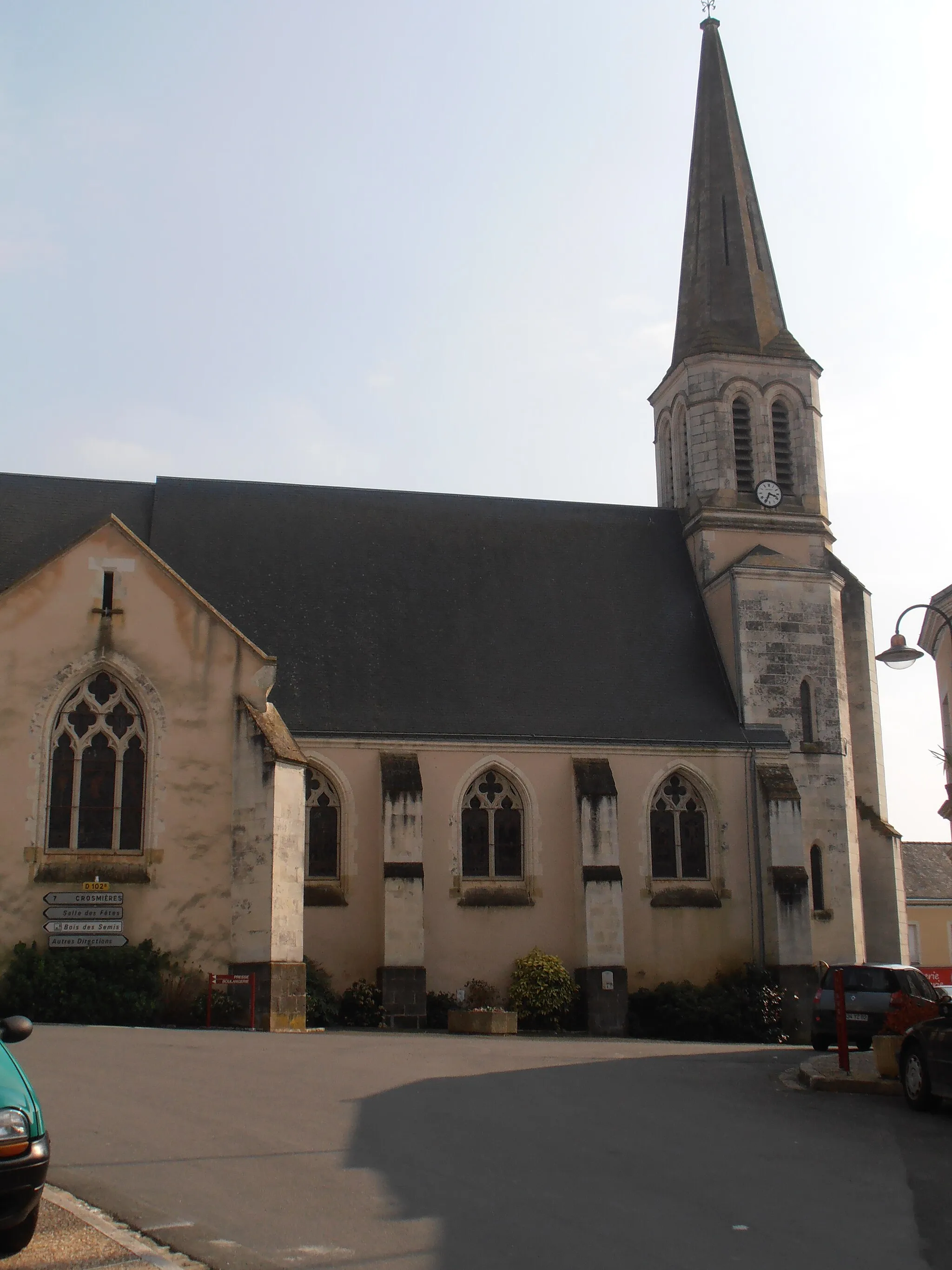 Photo showing: L'église de la Chapelle