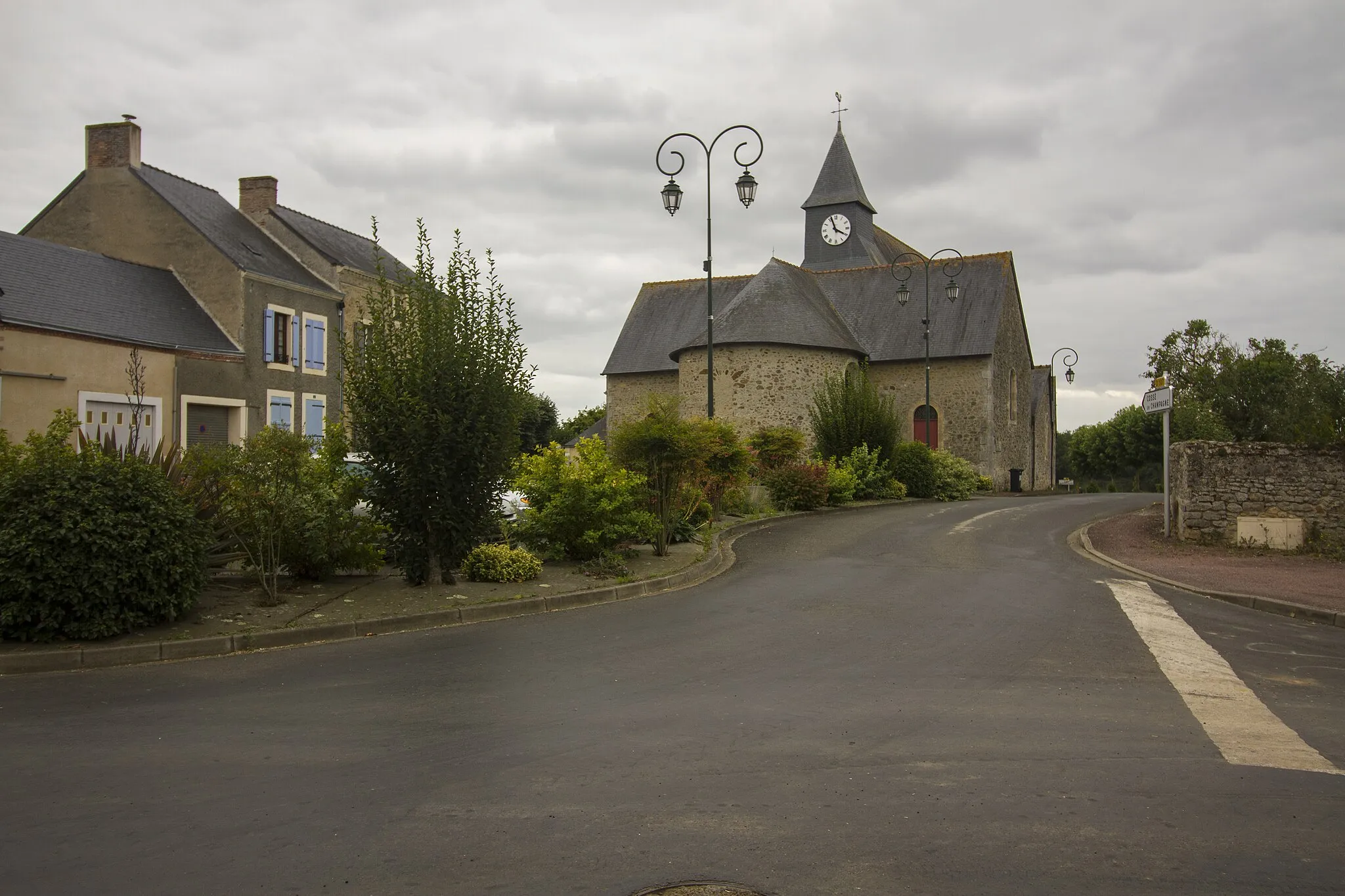 Photo showing: Eglise de Viré-en-Champagne - Sarthe