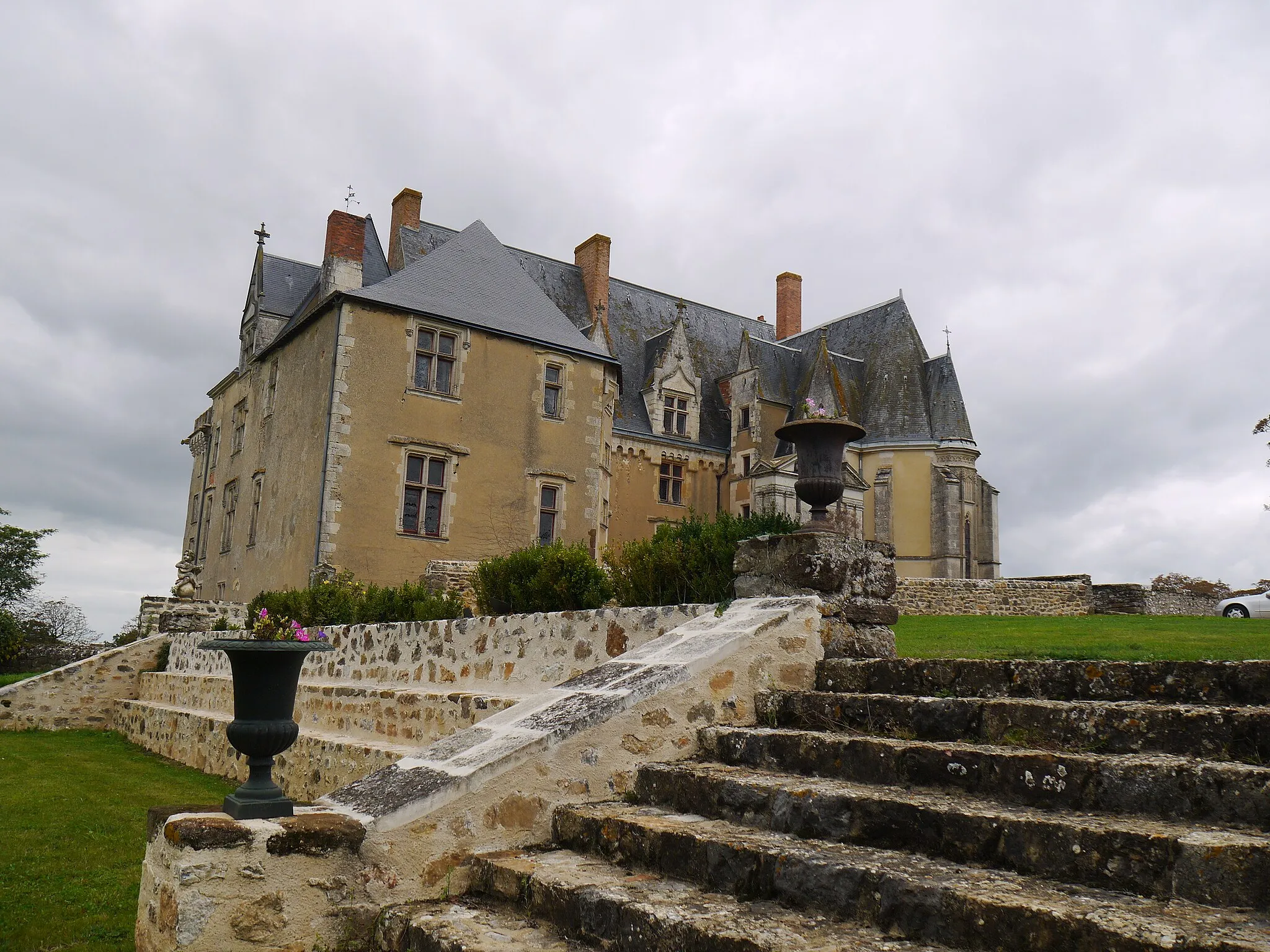 Photo showing: Le château de Viré.