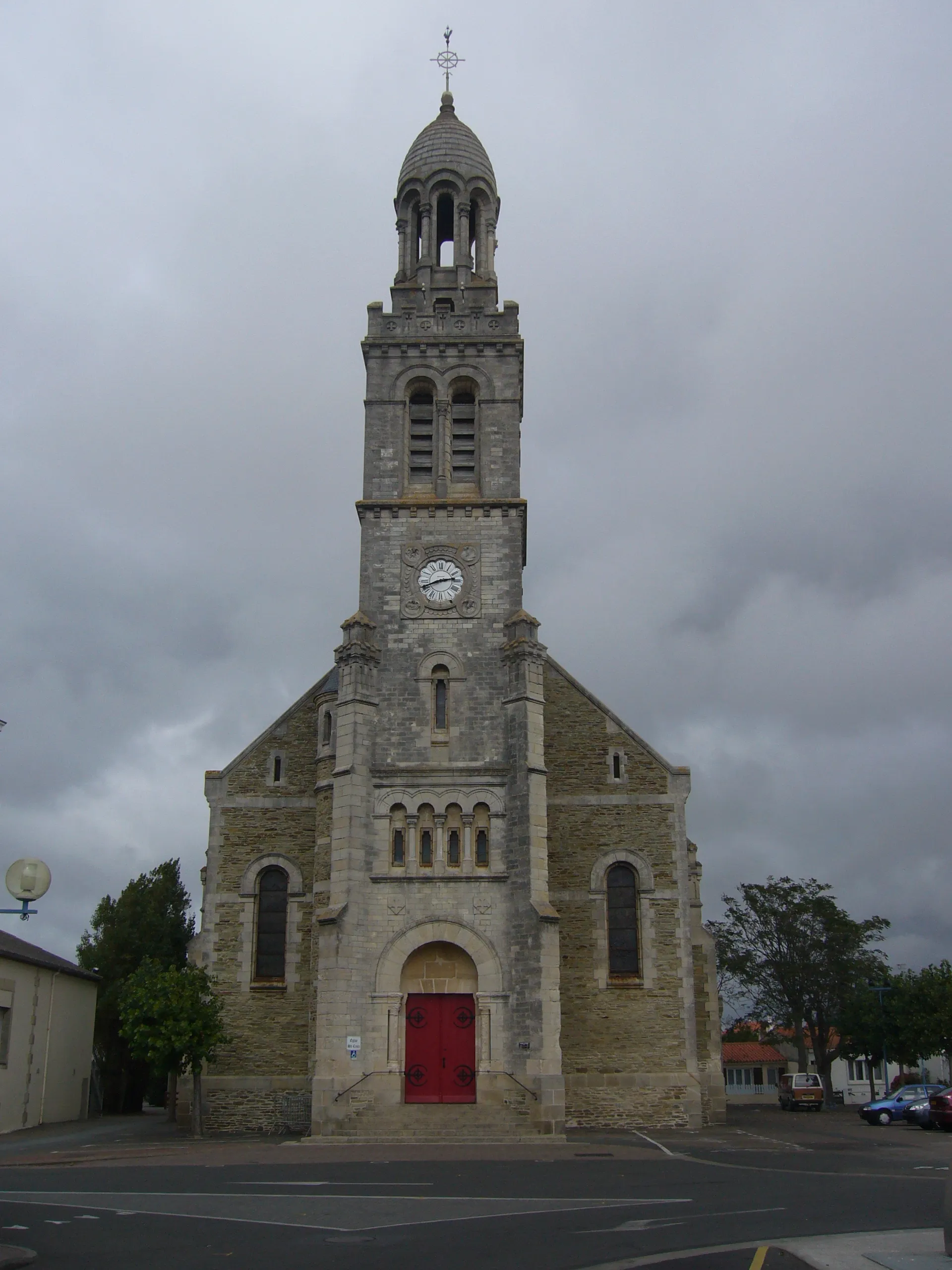 Photo showing: Saint-Gilles-Croix-de-Vie dans le département de la Vendée (France) : Église Saint-Croix en septembre 2007.