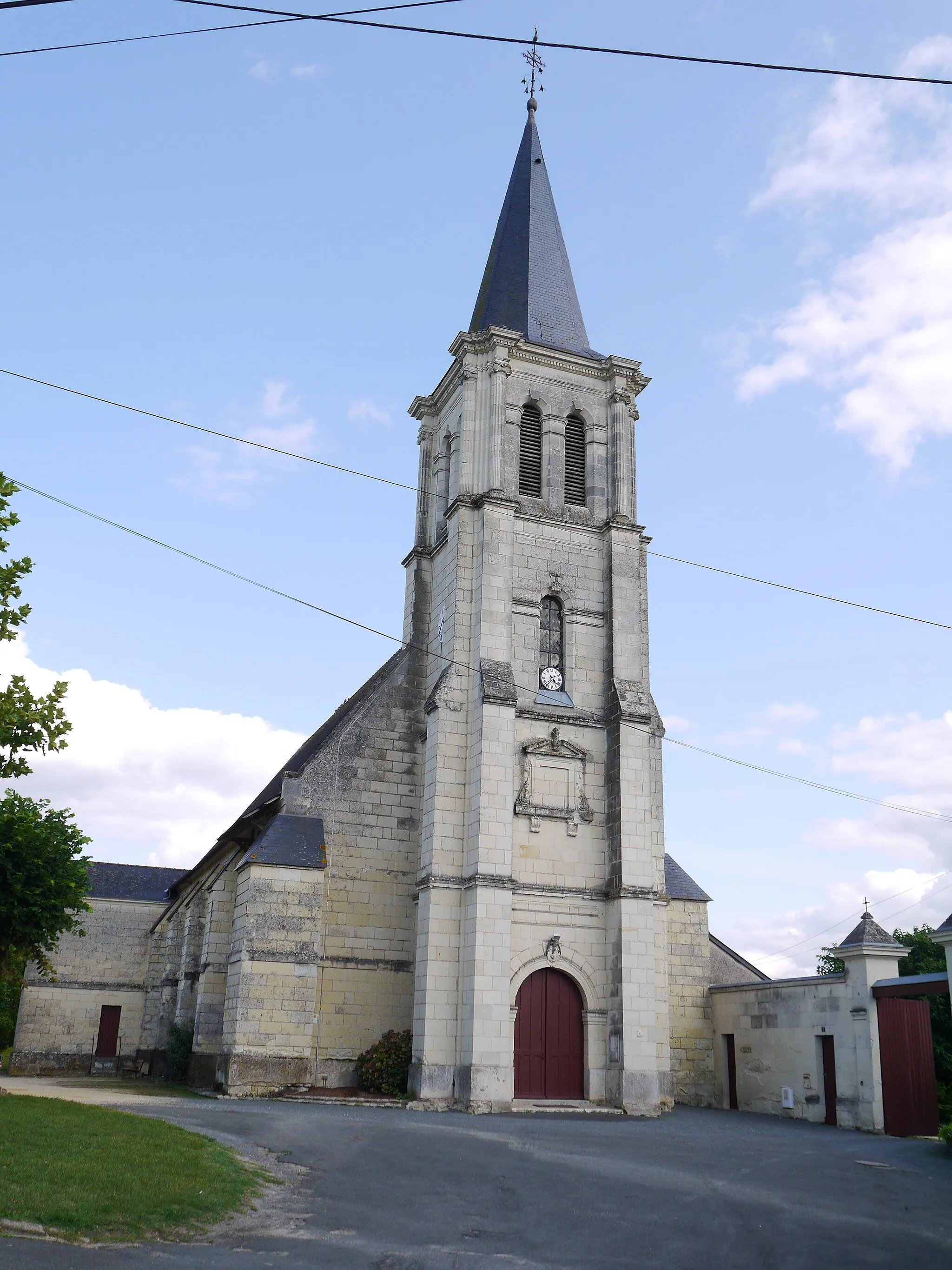 Photo showing: L'église Saint-Florent.