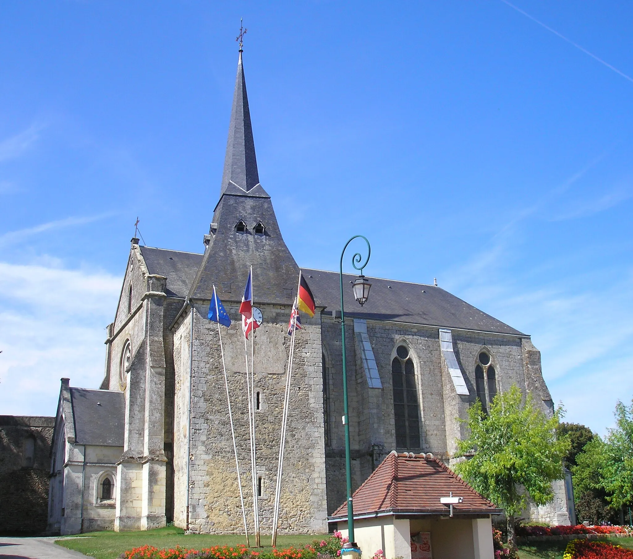 Photo showing: Saint-Martin-du-Vieux-Bellême (Normandie, France). L'église Saint-Martin.