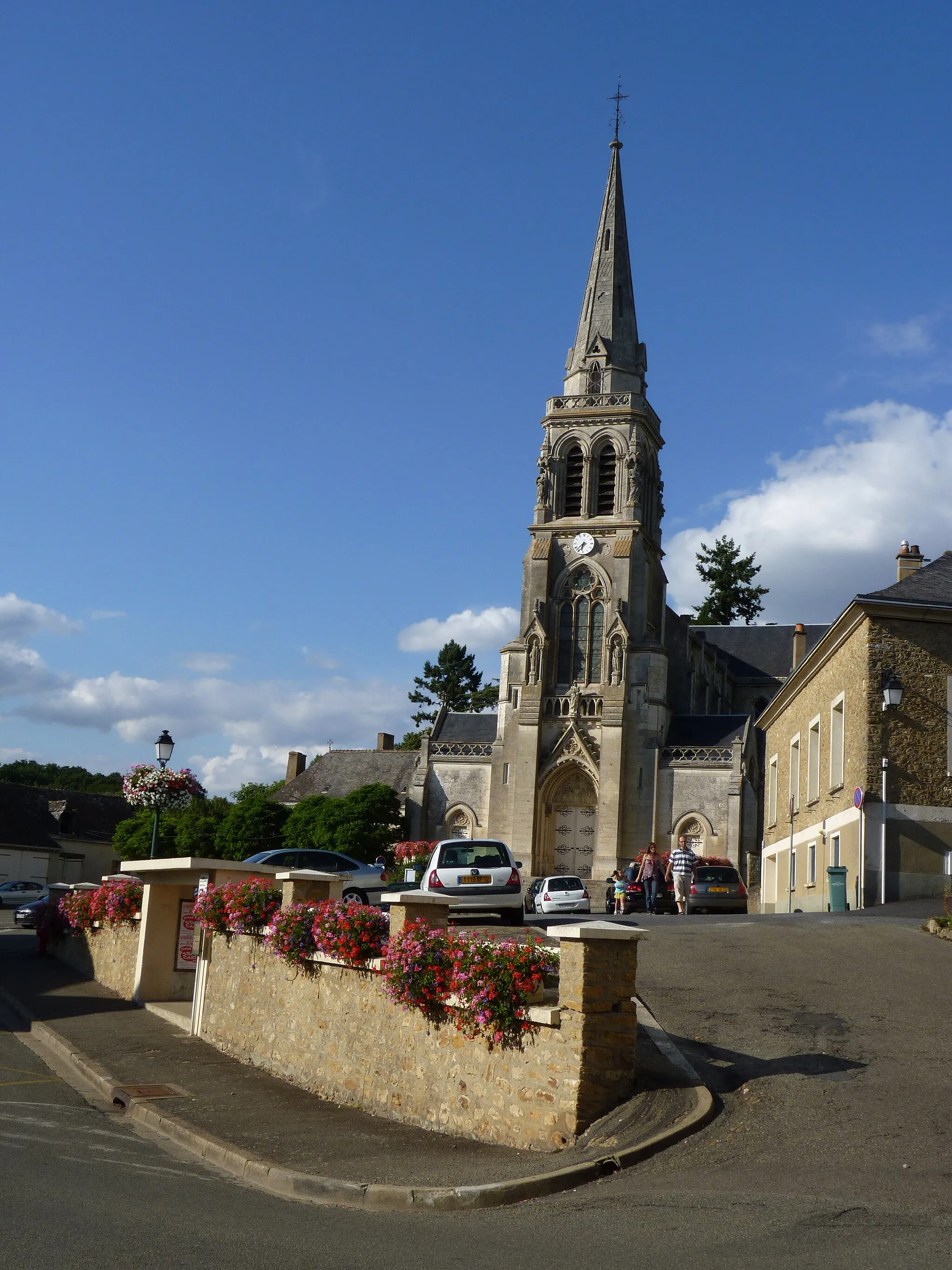 Photo showing: Montfort-le-Gesnois - Eglise Notre Dame