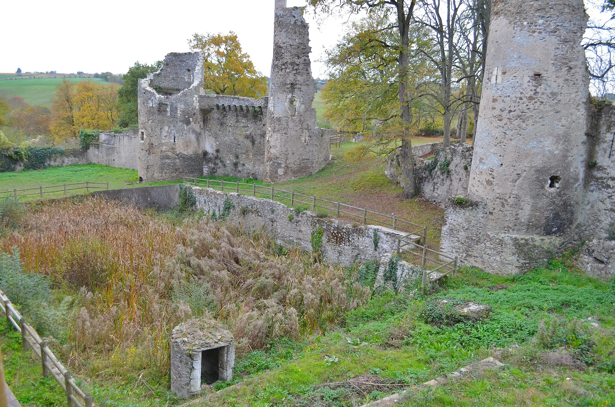 Photo showing: Vieux château de la Turmelière - Liré (Maine-et-Loire)