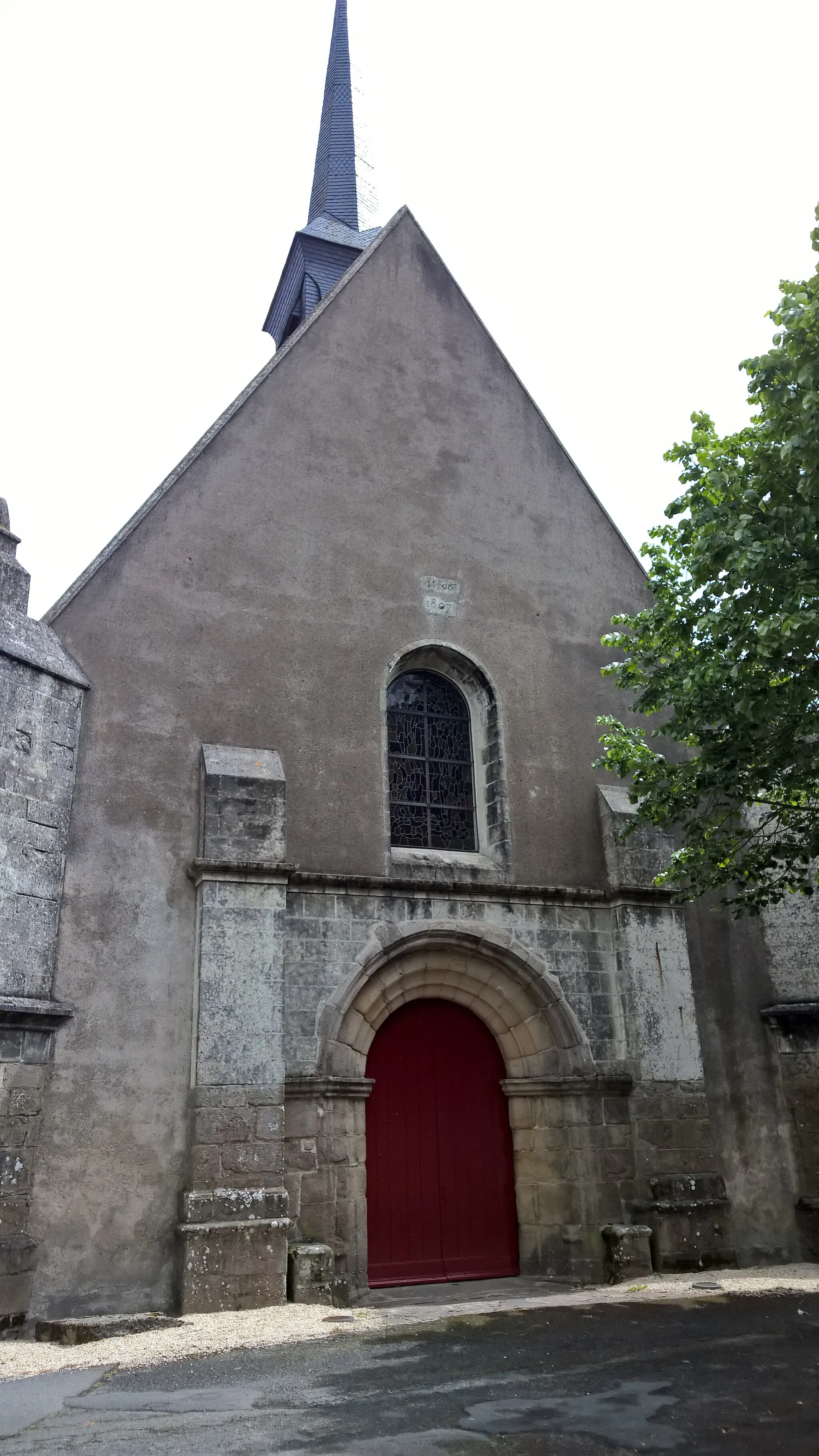 Photo showing: Église Saint-Martin (XII°,XV°,XVI°,XIX°), Fr-44-Lavau-sur-Loire.