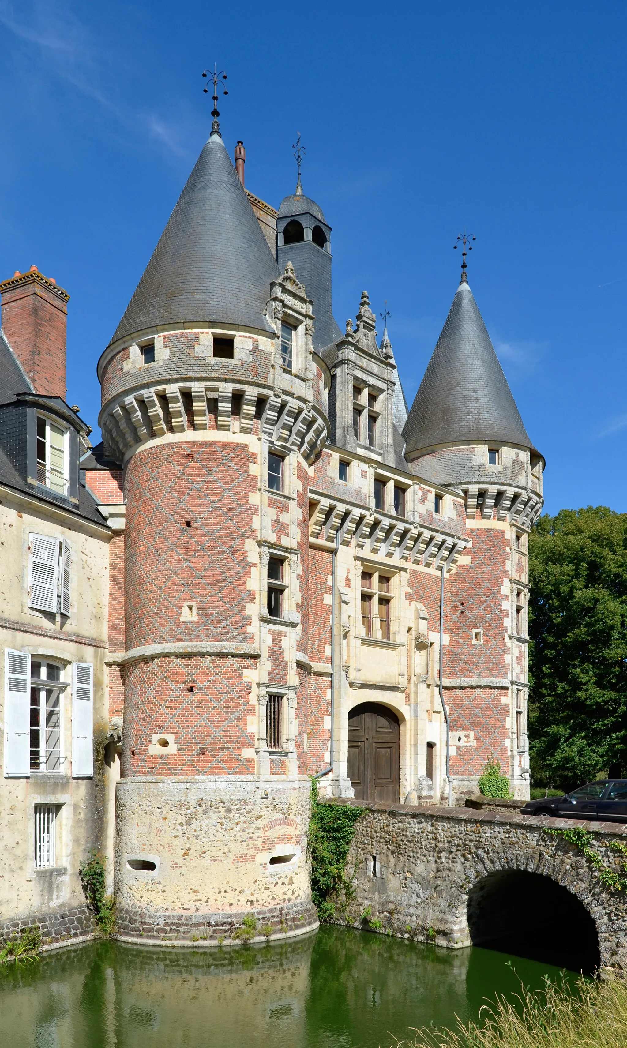 Photo showing: Castle of Saint-Agil - Saint-Agil, Loir-et-Cher, France