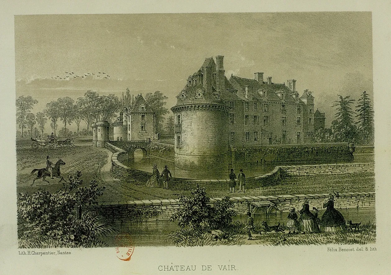 Photo showing: Château de Vair, par Félix Benoist