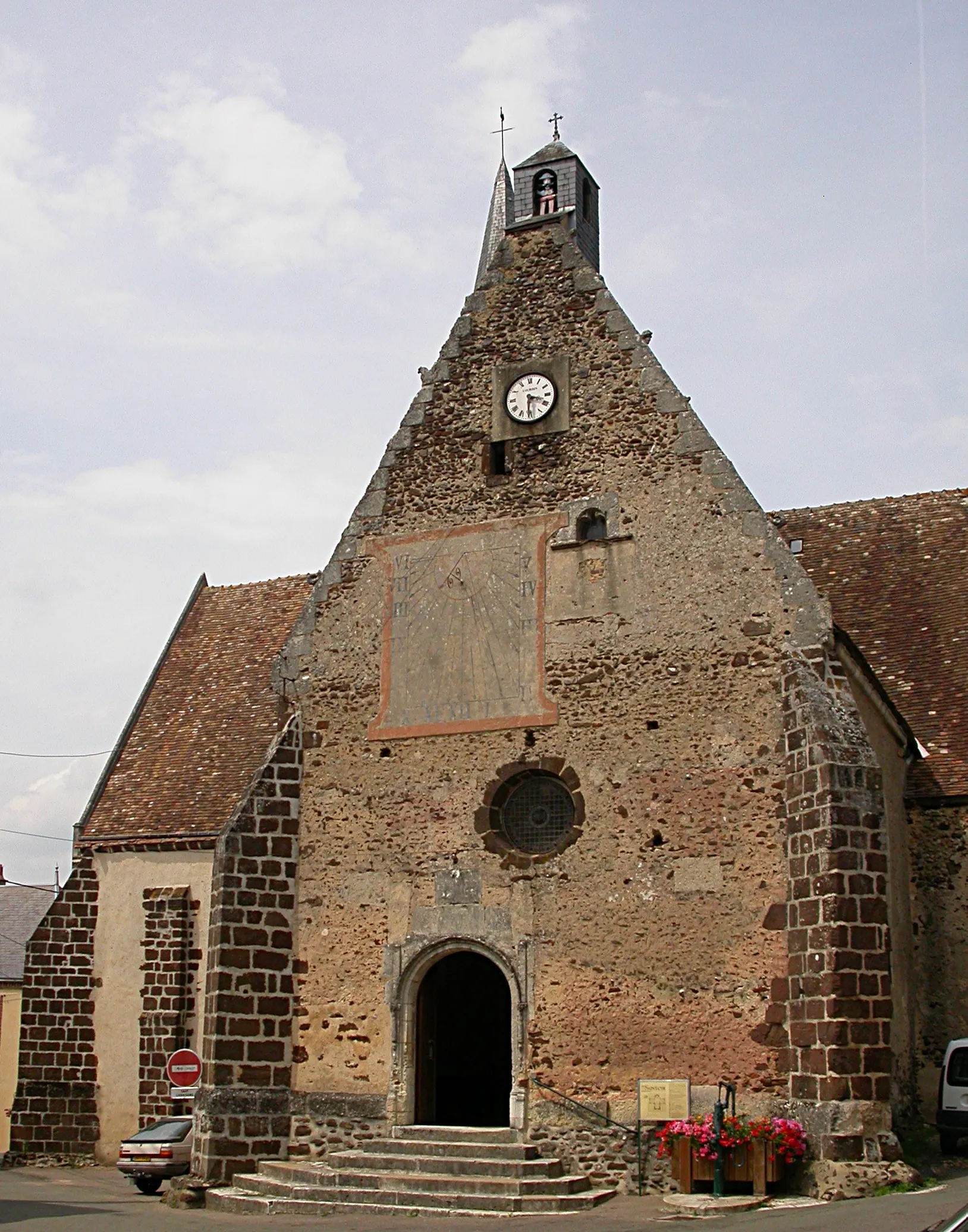 Photo showing: Église Saint-Cyr de Sargé-sur-Braye.
