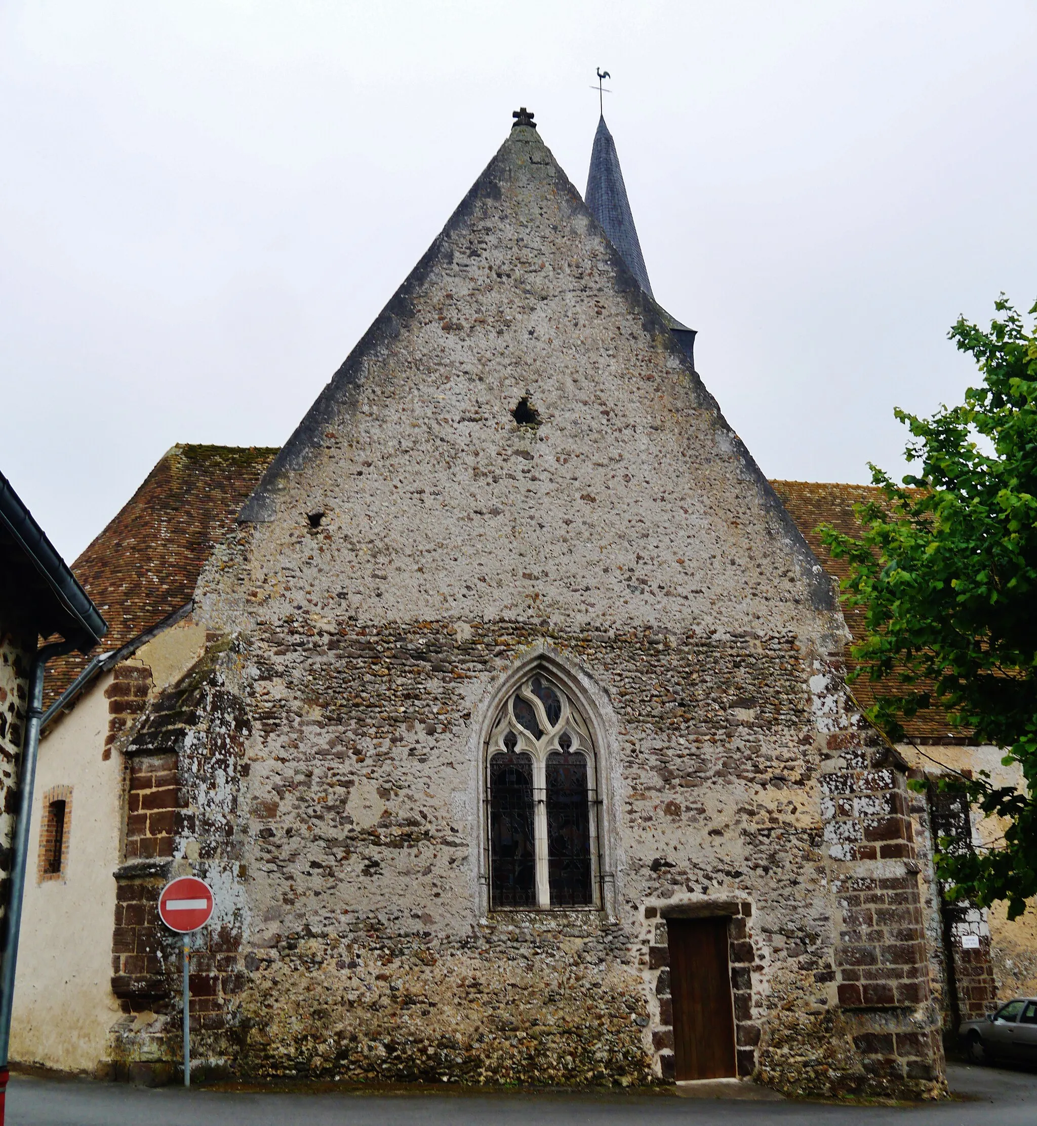 Photo showing: Choir of the Church of St. Cyriacus, Sargé-sur-Braye, Department of Loir-et-Cher, Region of Centre-Loire